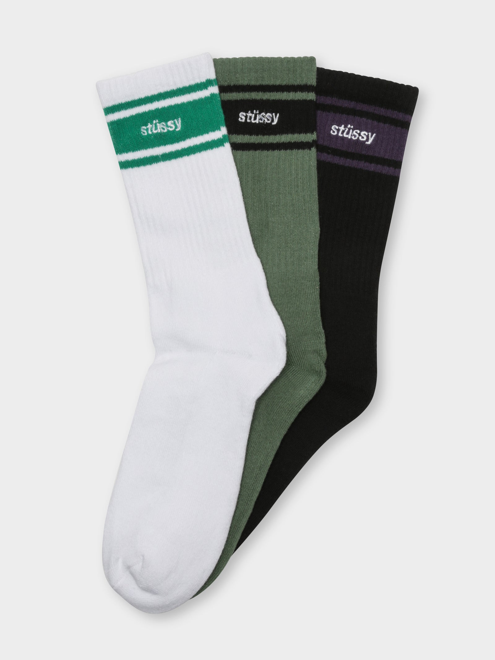 Italic 3 Pack Sport Crew Socks