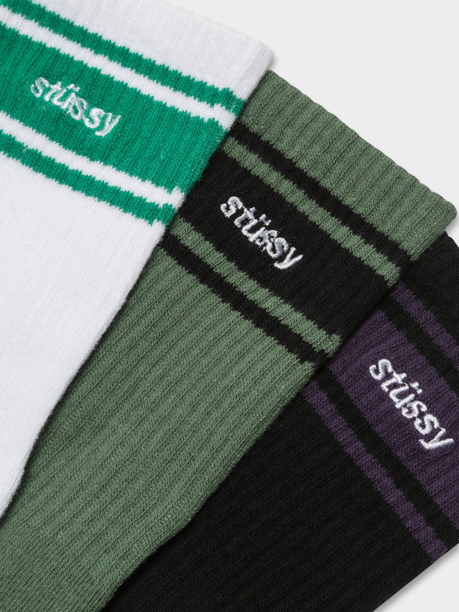 Italic 3 Pack Sport Crew Socks
