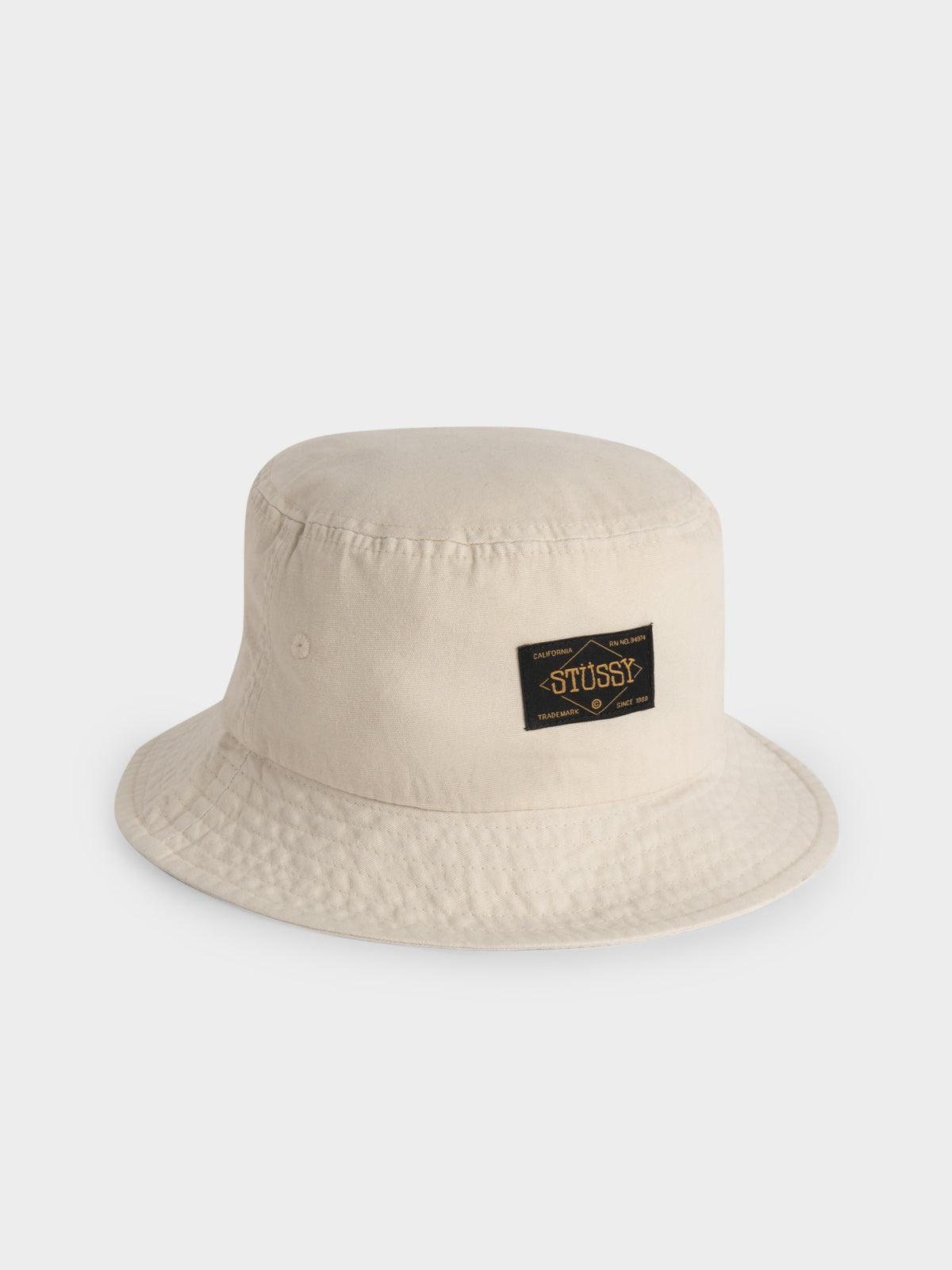 Trademark Canvas Bucket Hat in Cream