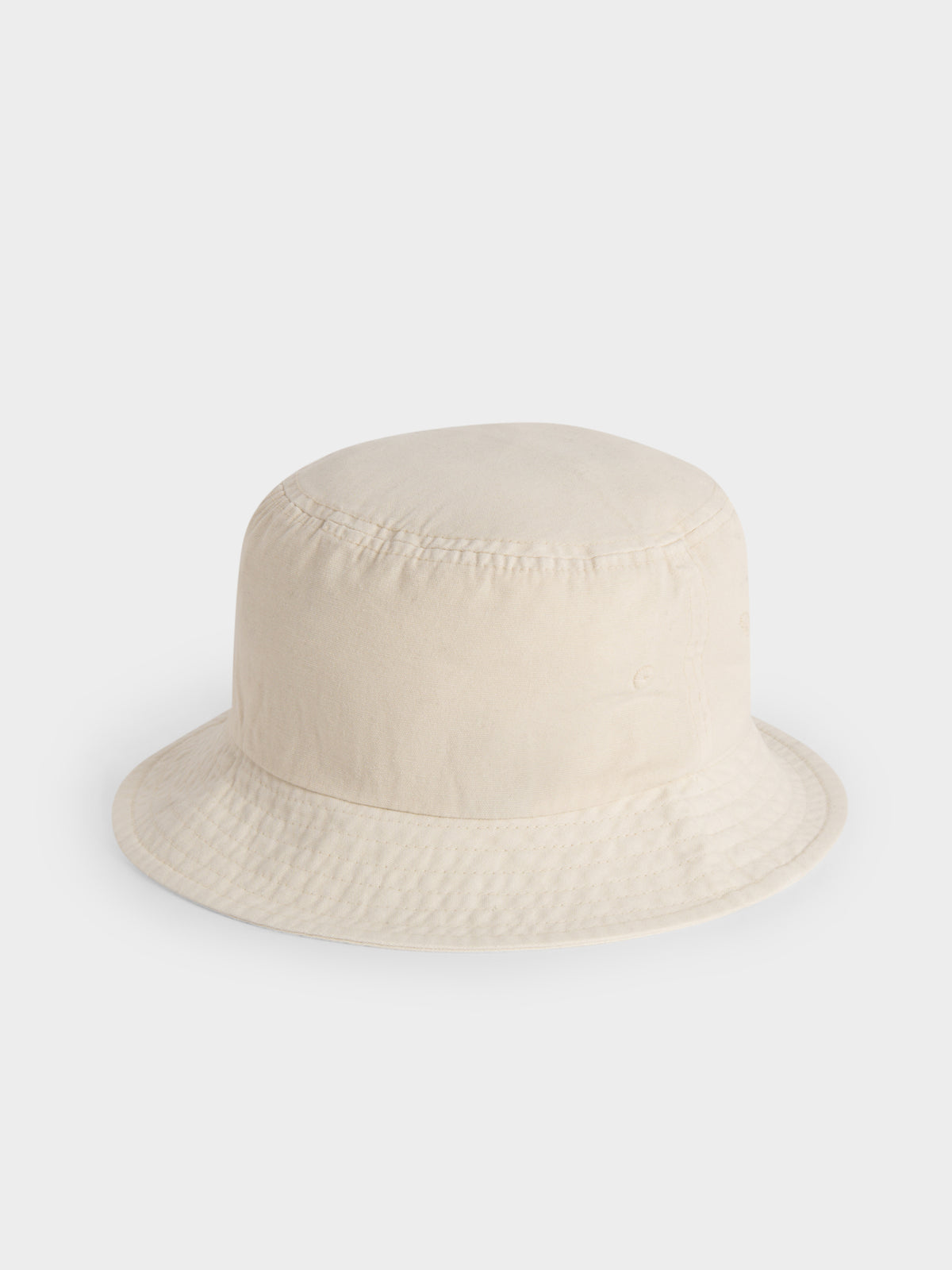 Trademark Canvas Bucket Hat in Cream