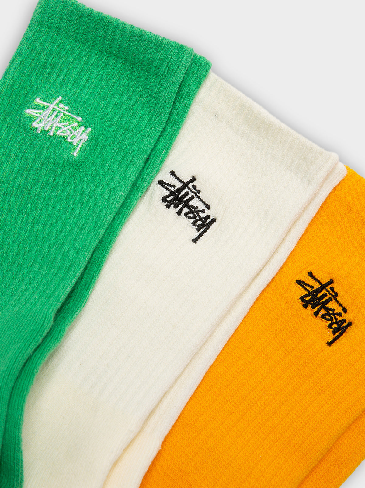 Stussy 3 Pairs of Men's Graffiti Socks | Multi