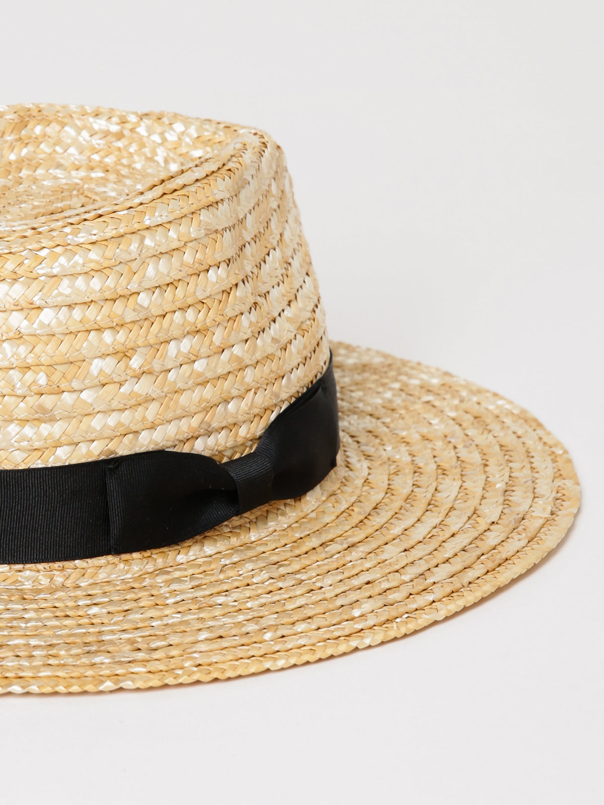 The Spencer Fedora in Straw