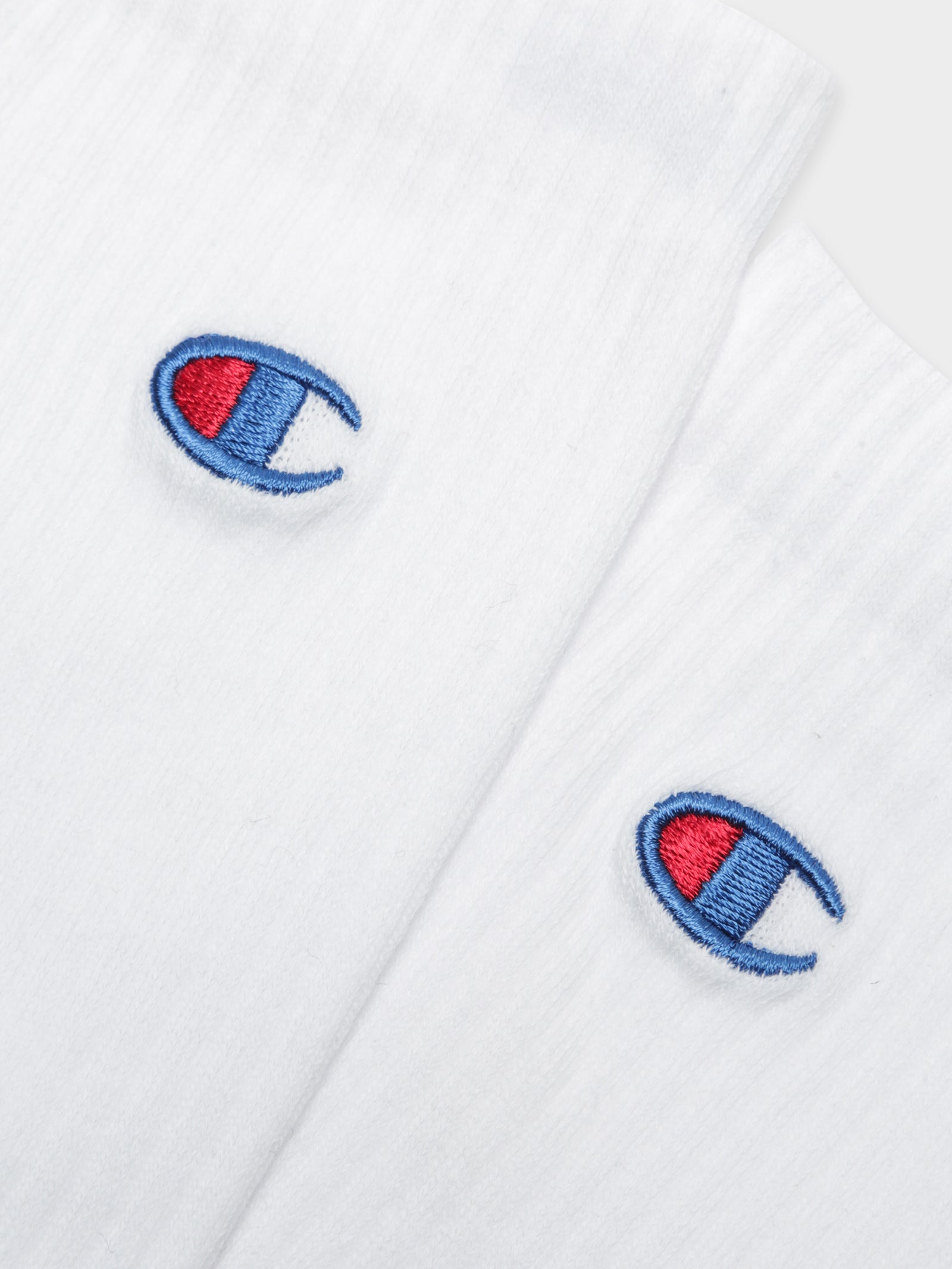 2 Pairs of Logo Crew Socks