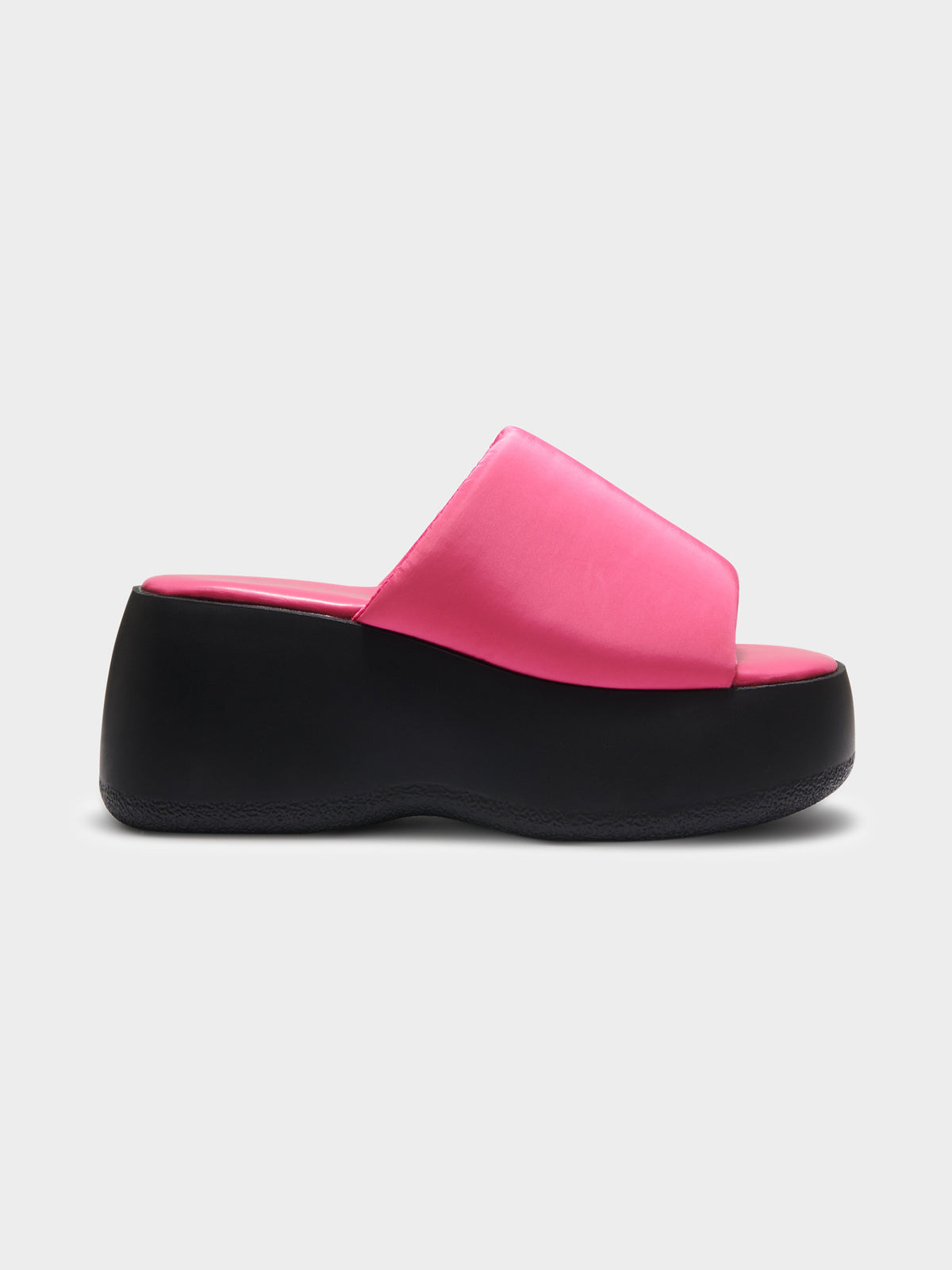 Womens Ella May Ding Syd Platform Mule Sandals in Pink
