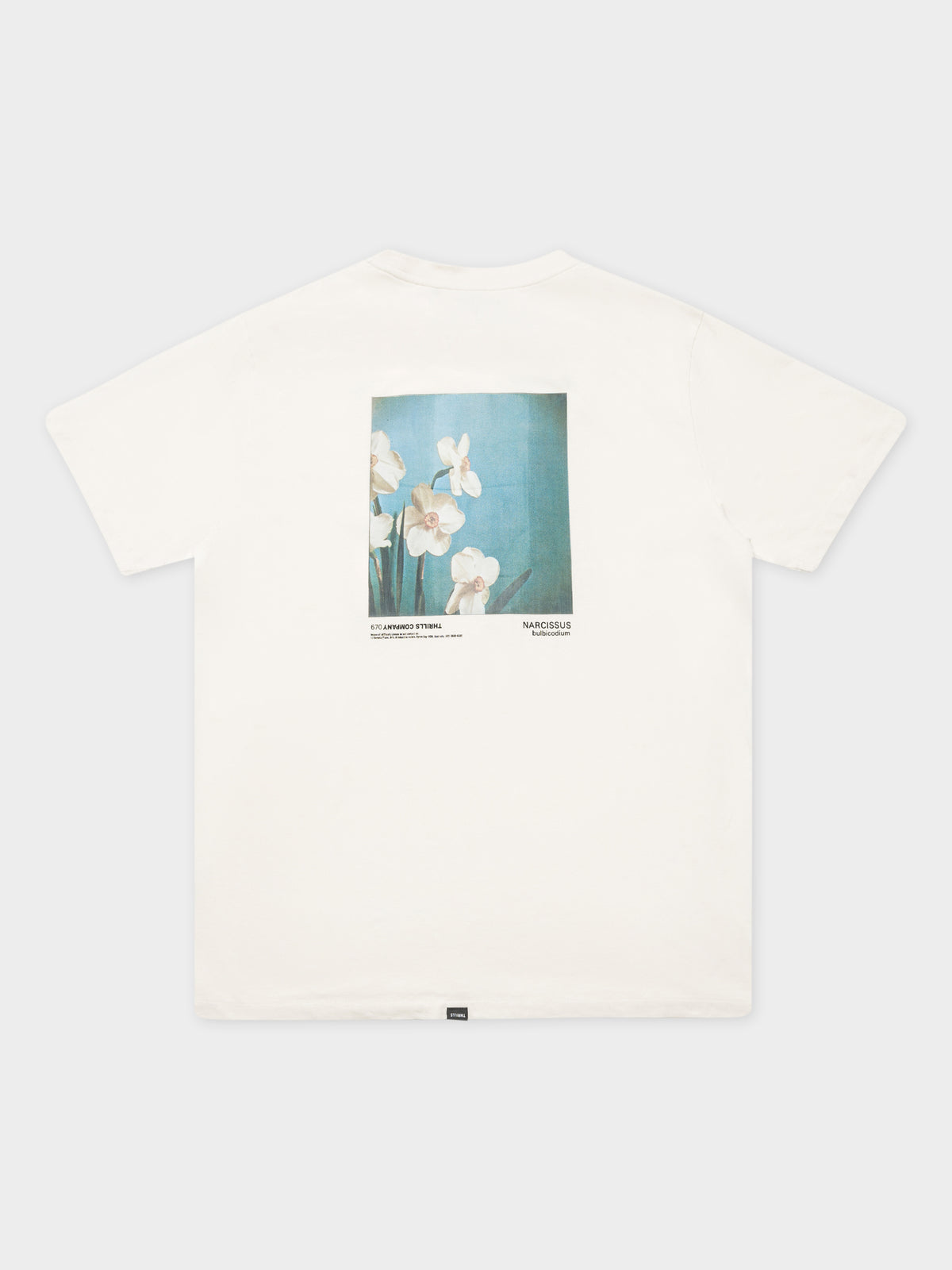 Narcissus Merch Fit T-Shirt in White