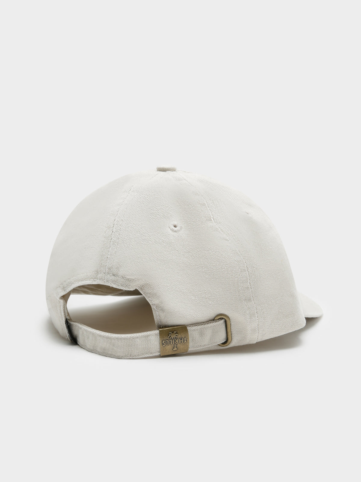 Bad Habits 6 Panel Cap in Dirty White
