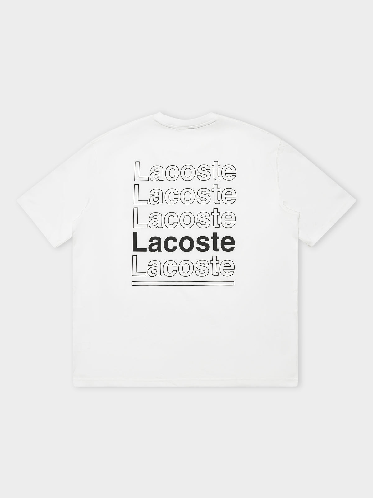 L!ve Wording T-Shirt in White