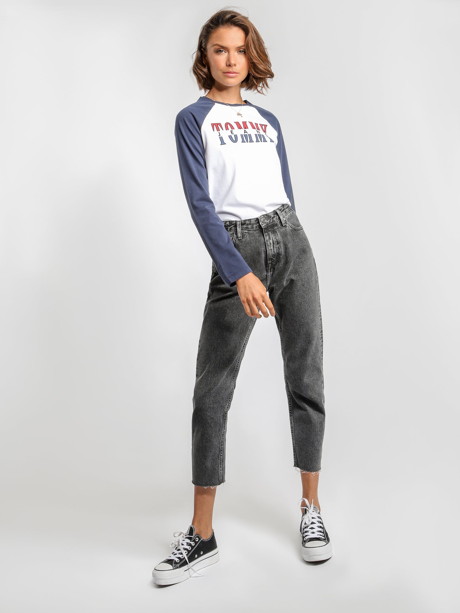 Raglan Retro Logo T-Shirt