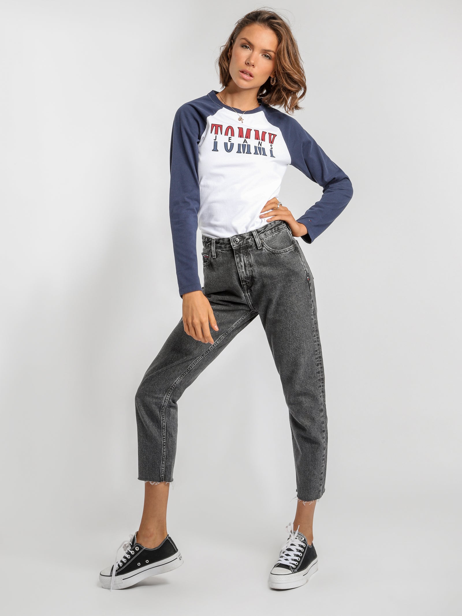 Raglan Retro Logo T-Shirt