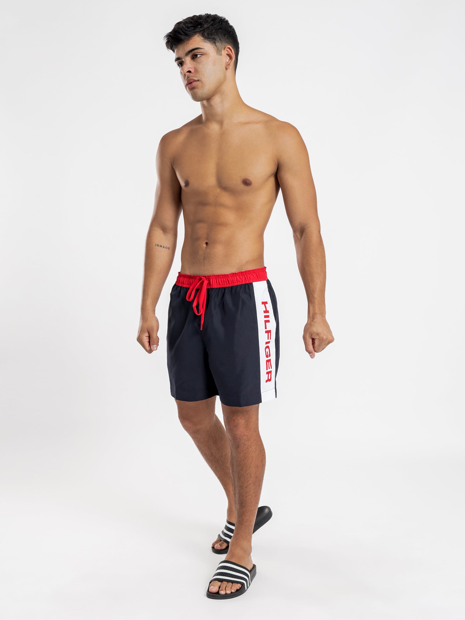Logo Drawcord Swim Shorts