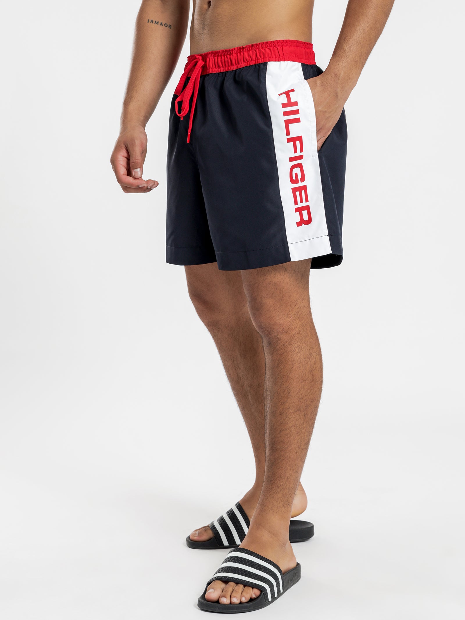 Logo Drawcord Swim Shorts