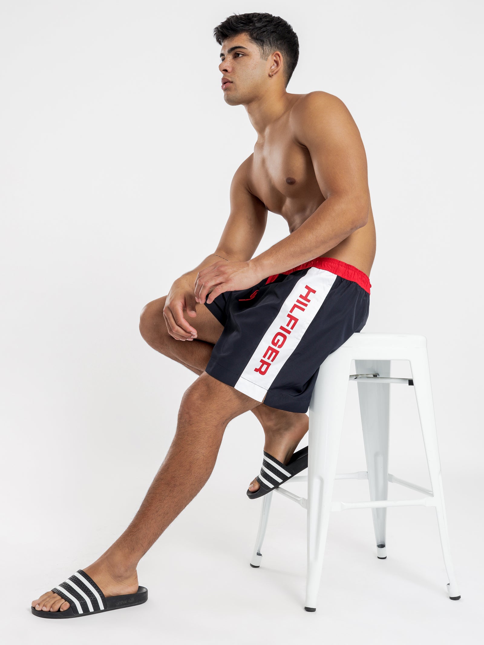 Logo Drawcord Swim Shorts