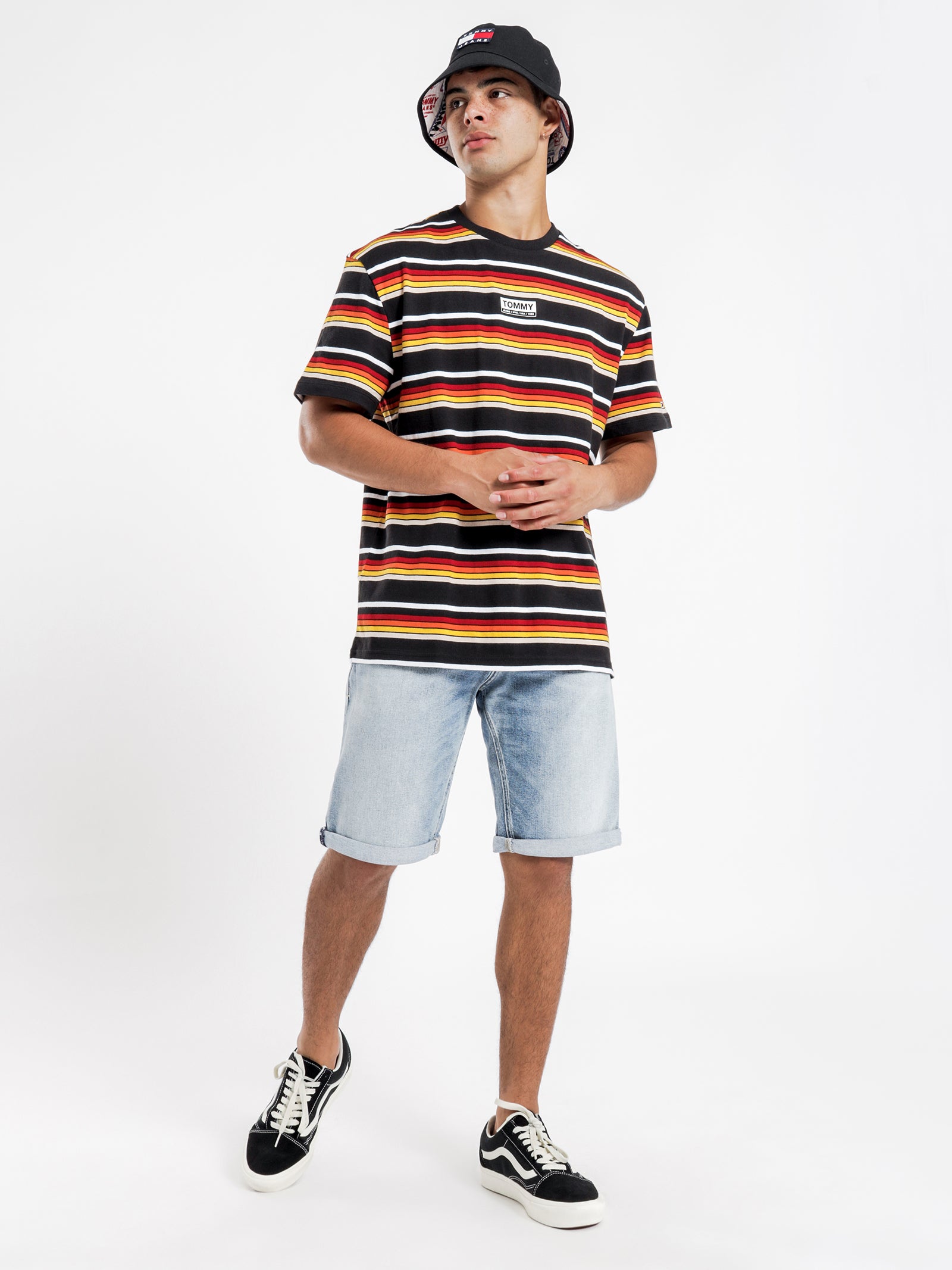 Yarn Dye Stripe T-Shirt