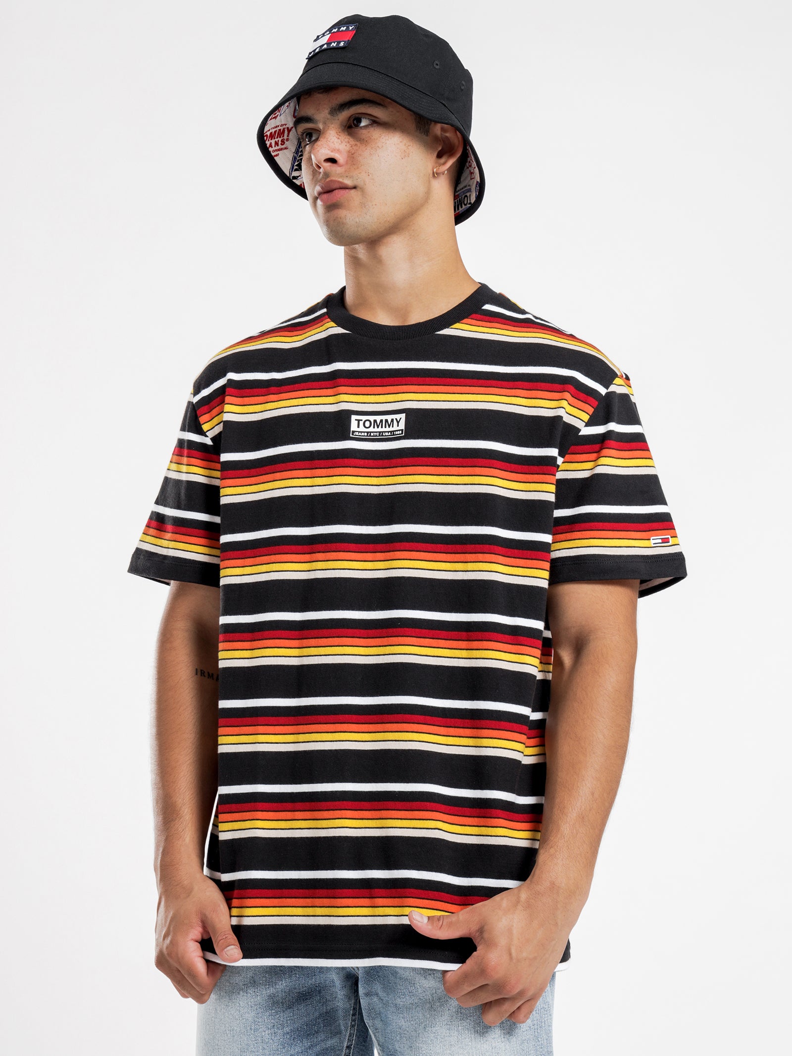 Yarn Dye Stripe T-Shirt