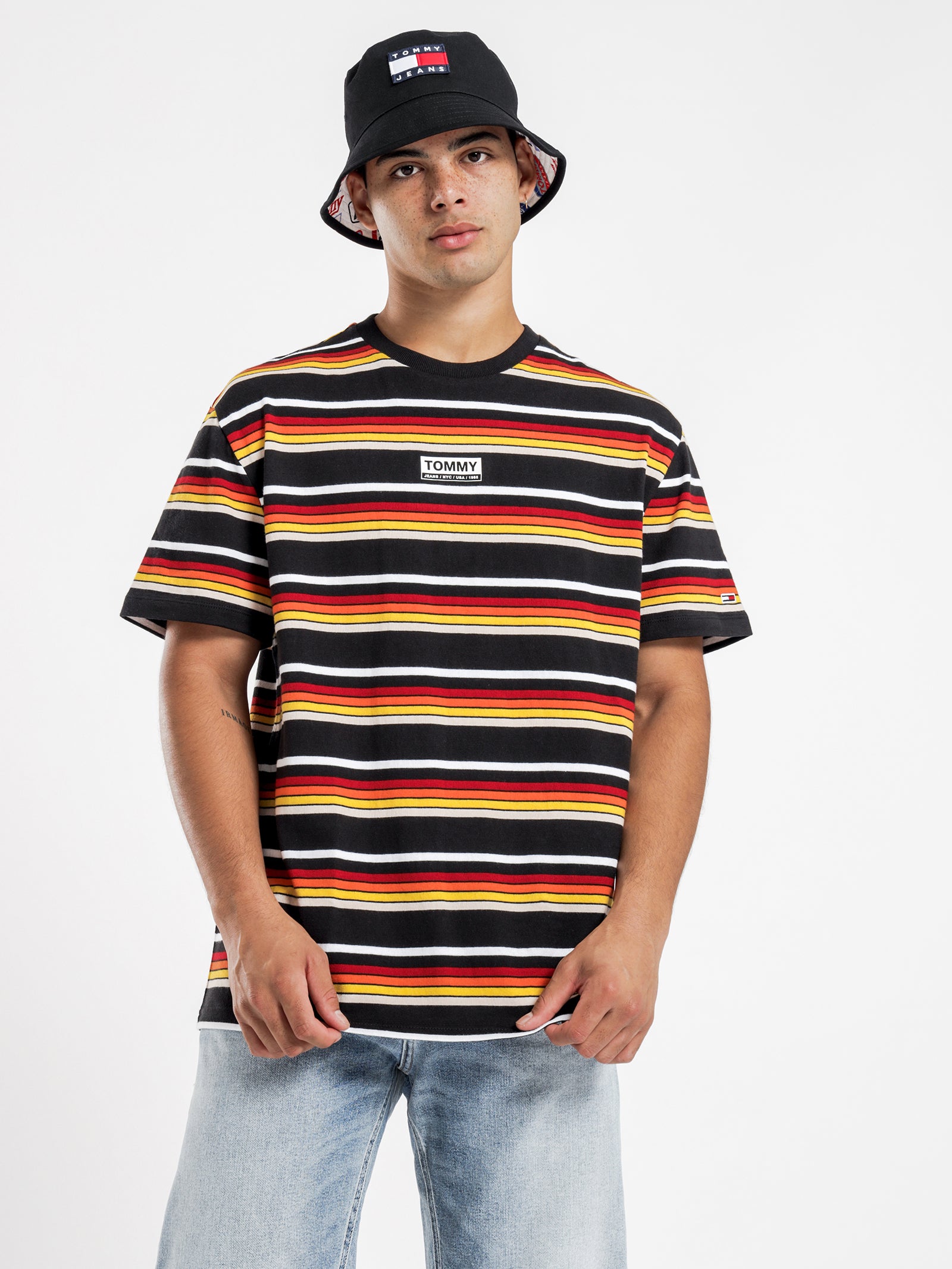 Yarn Dye Stripe T-Shirt