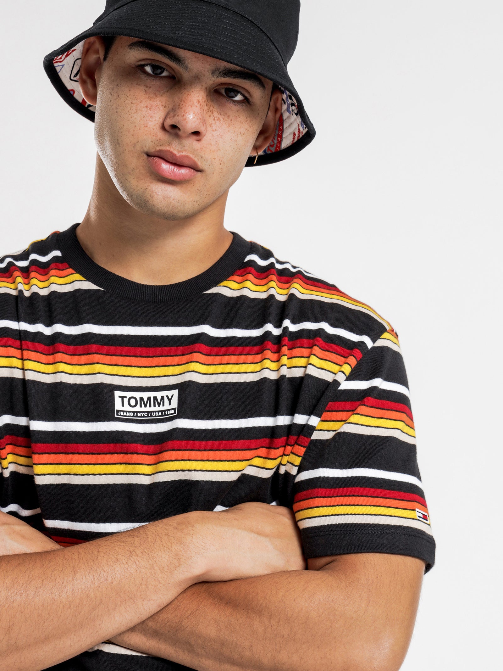 Yarn Dye Stripe T-Shirt