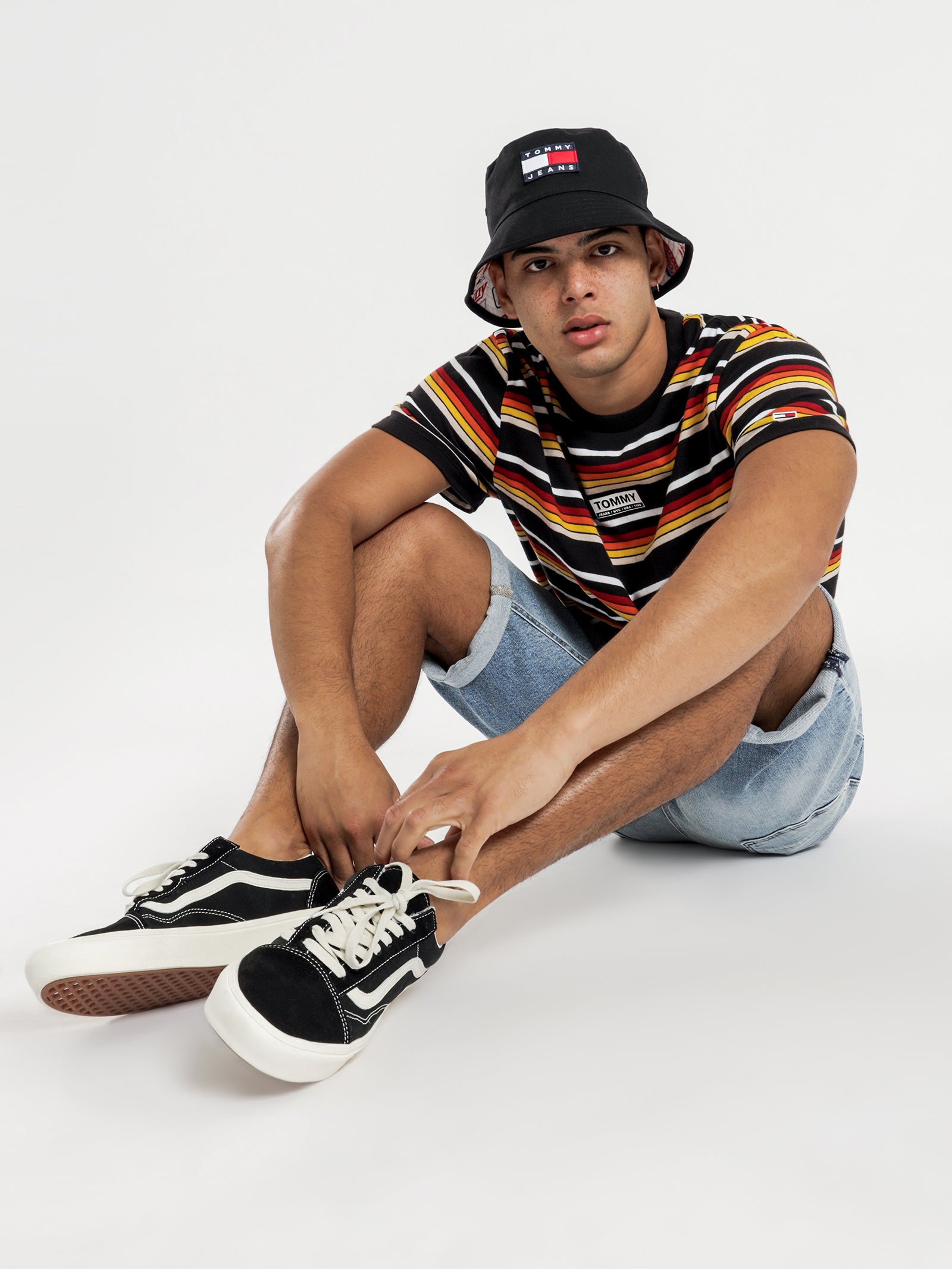 Yarn Dye Stripe T-Shirt