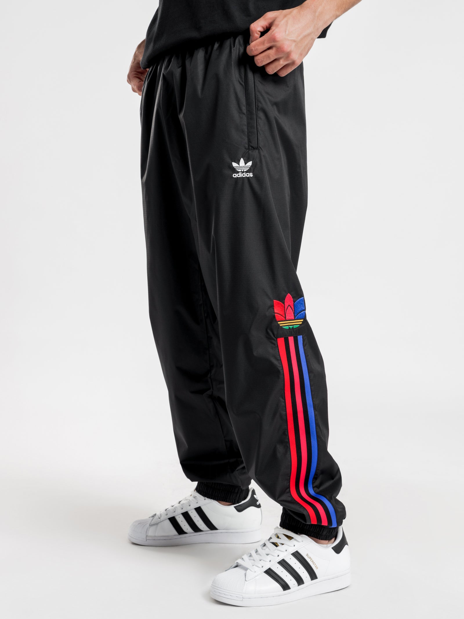 3D Trefoil 3-Stripes Trackpants
