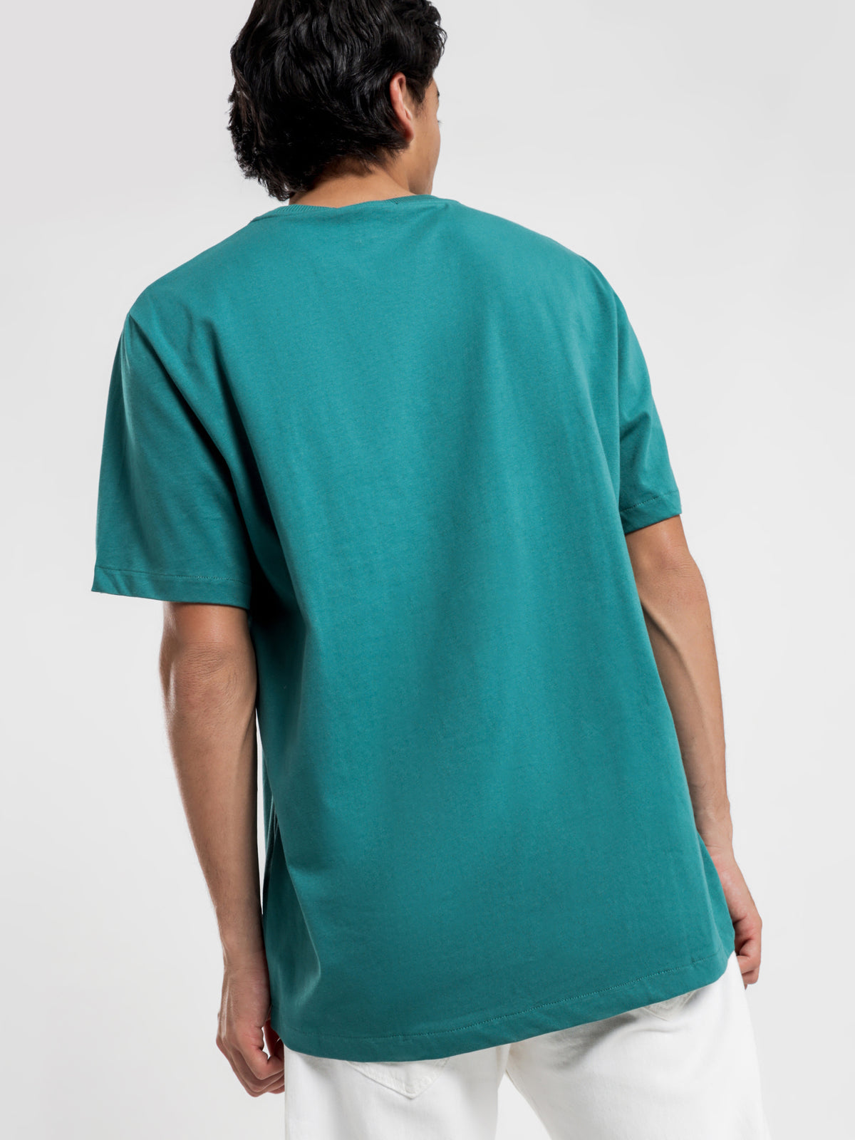 Graphic T-Shirt in Light Petrol