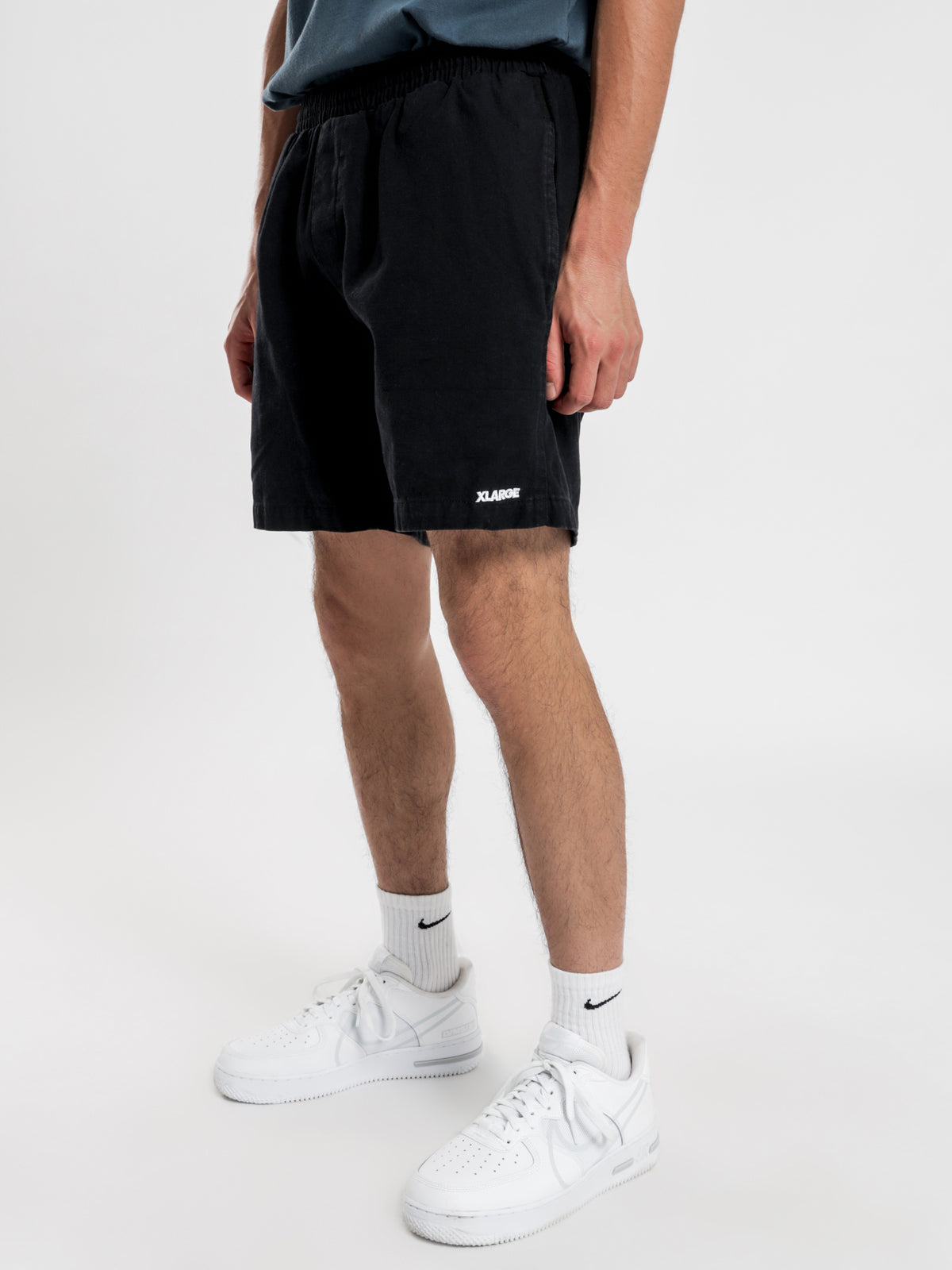 LA 91 Shorts in Black