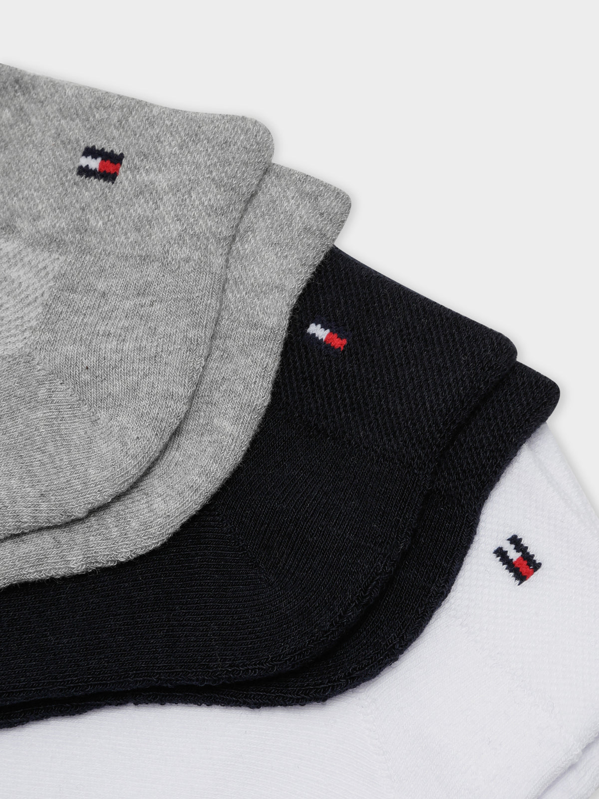 Tommy Hilfiger 3 Pairs of Cushion Sole Socks | Multi