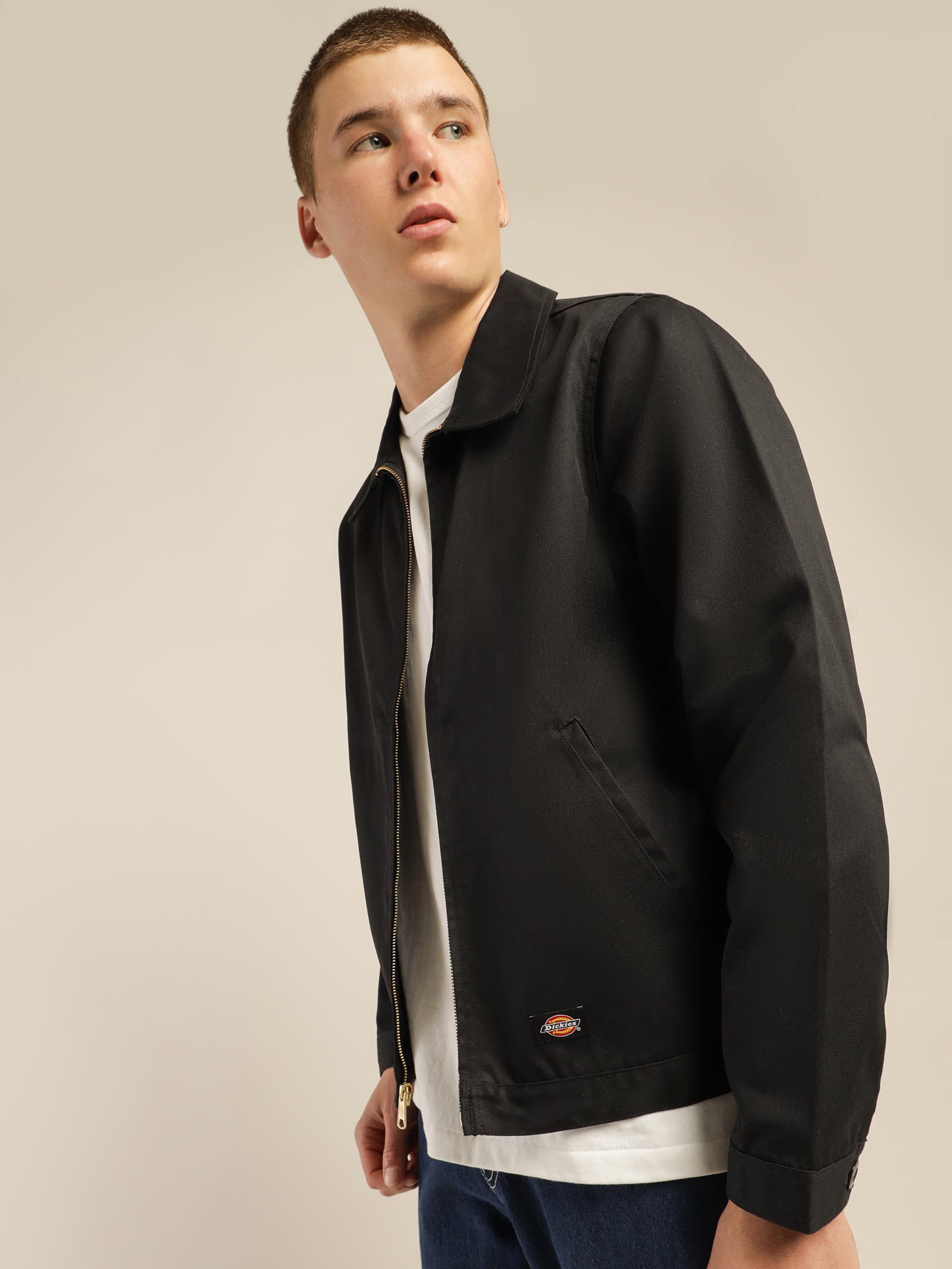 Dickies Unlined Eisenhower Jacket Black Glue Store