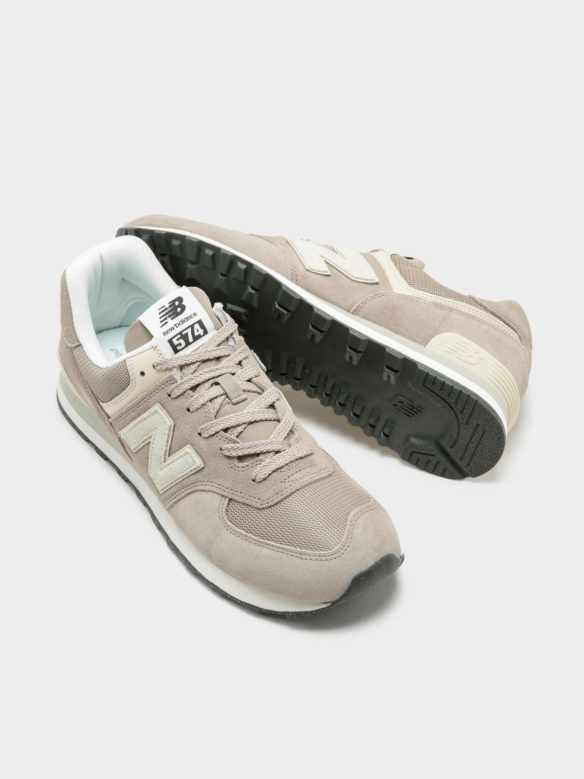 Unisex 574 Sneakers in Brown &amp; Cream
