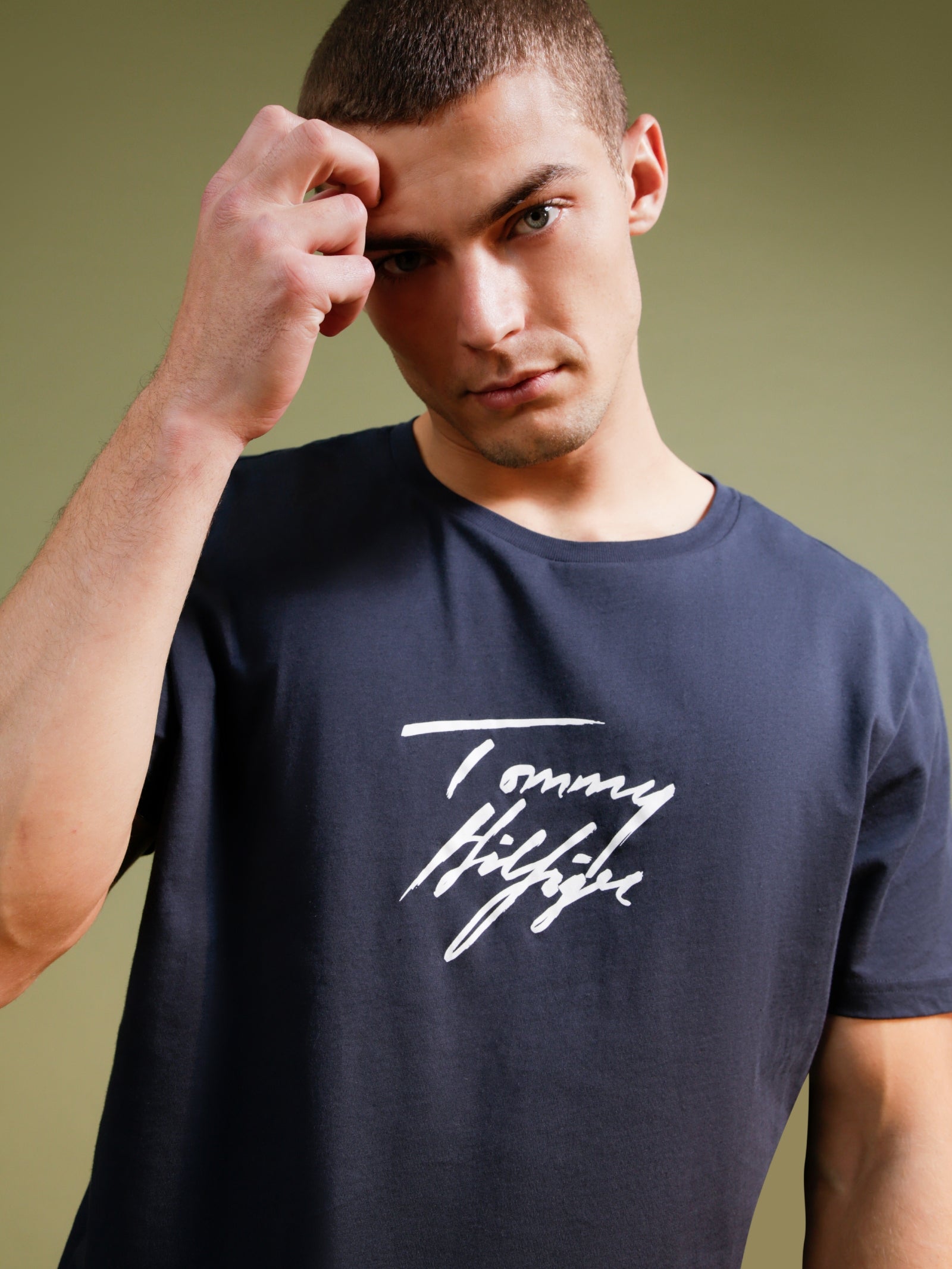Signature Logo Organic Cotton T-Shirt