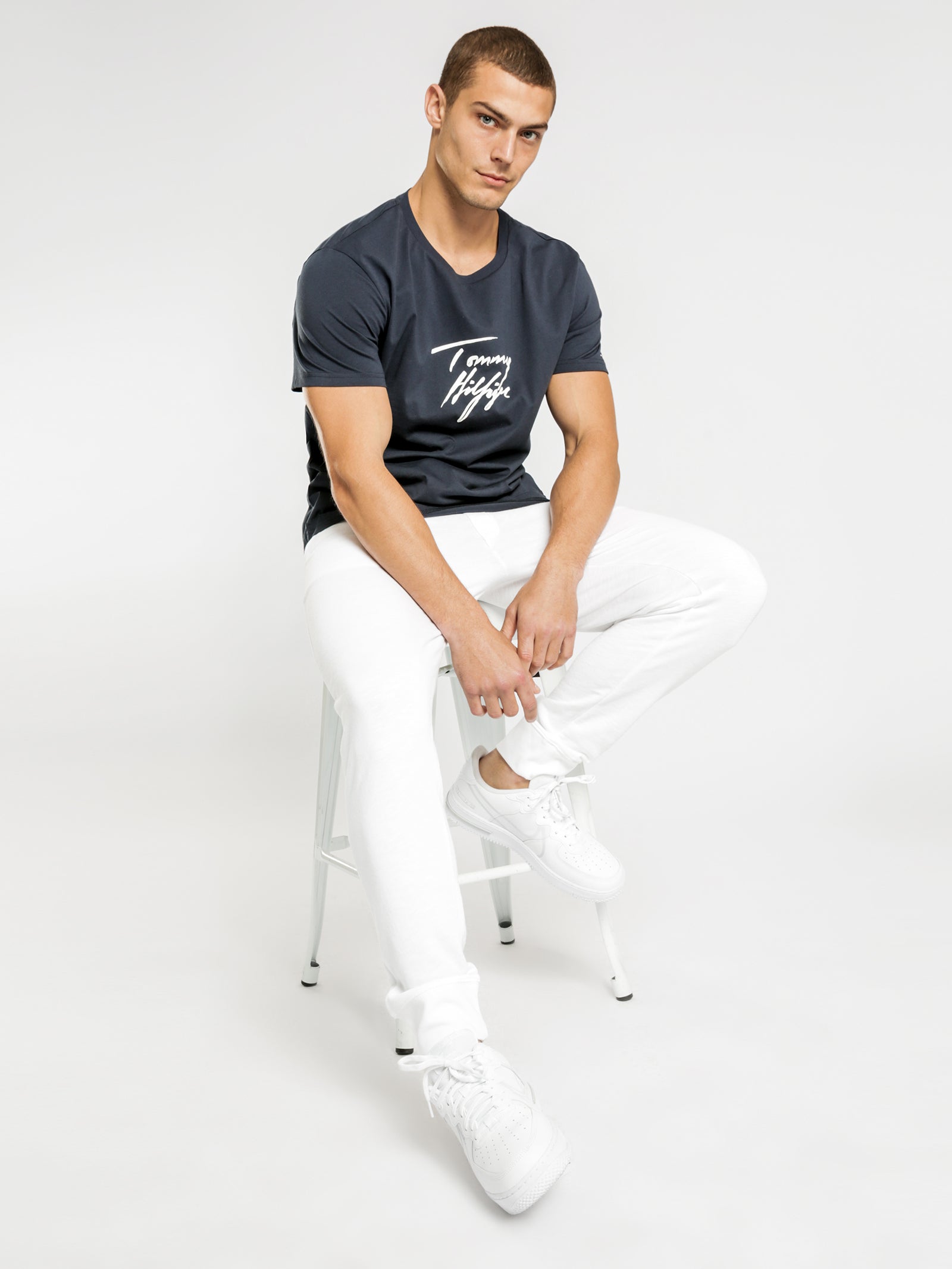 Signature Logo Organic Cotton T-Shirt