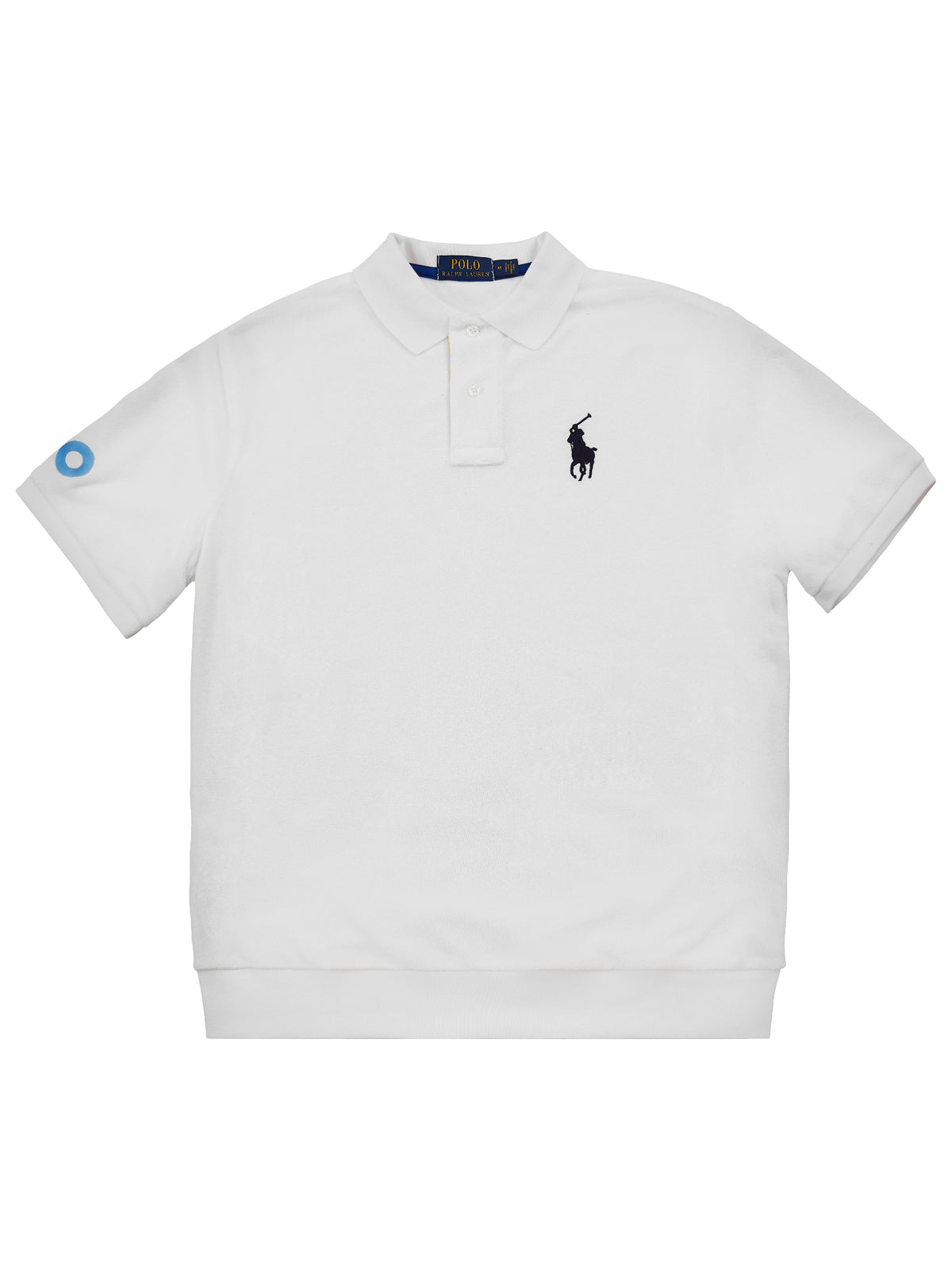 Australian Open Terry Knit Polo Shirt in White