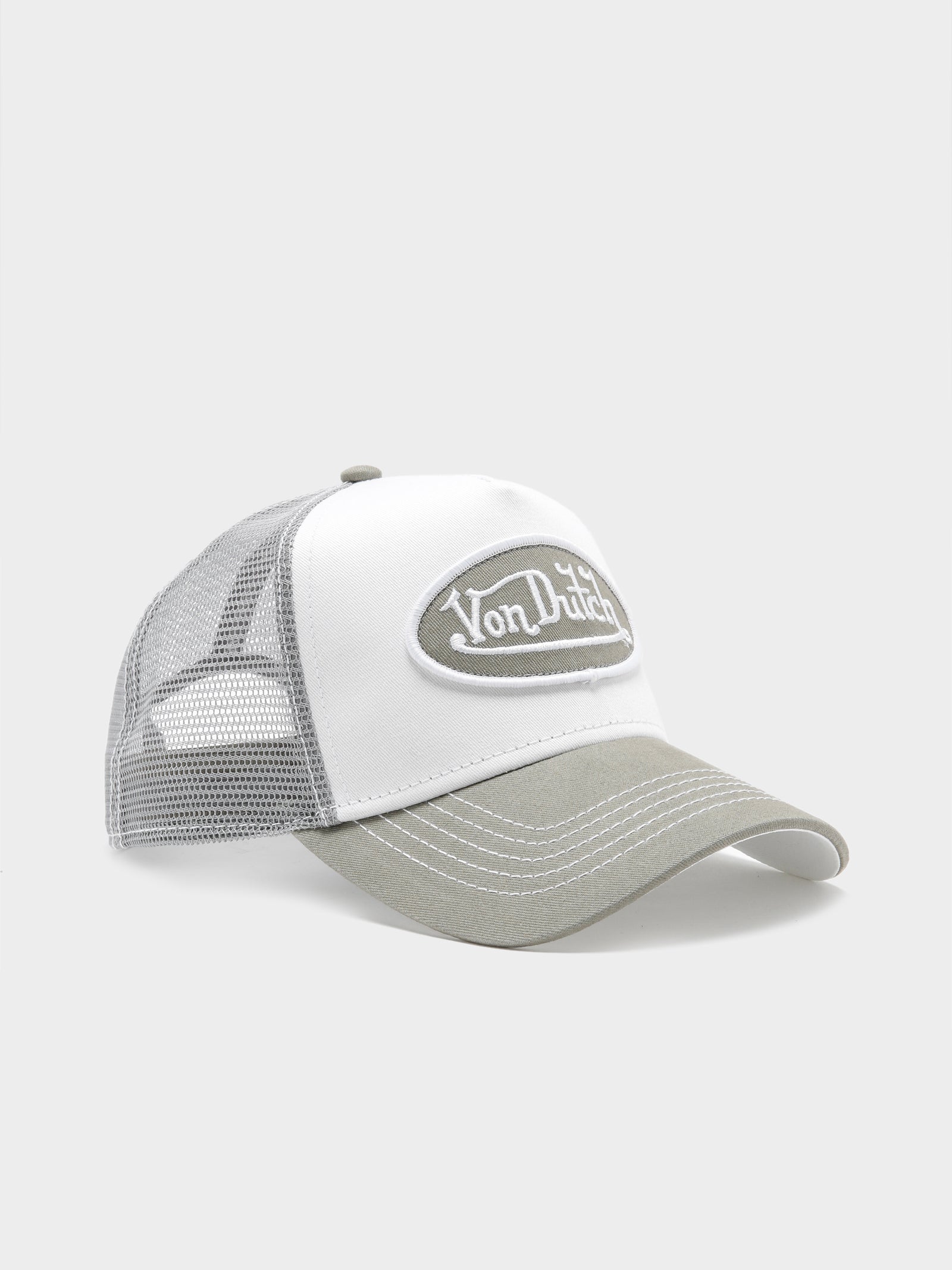 Von Dutch Trucker Cap Grey/White | Glue Store
