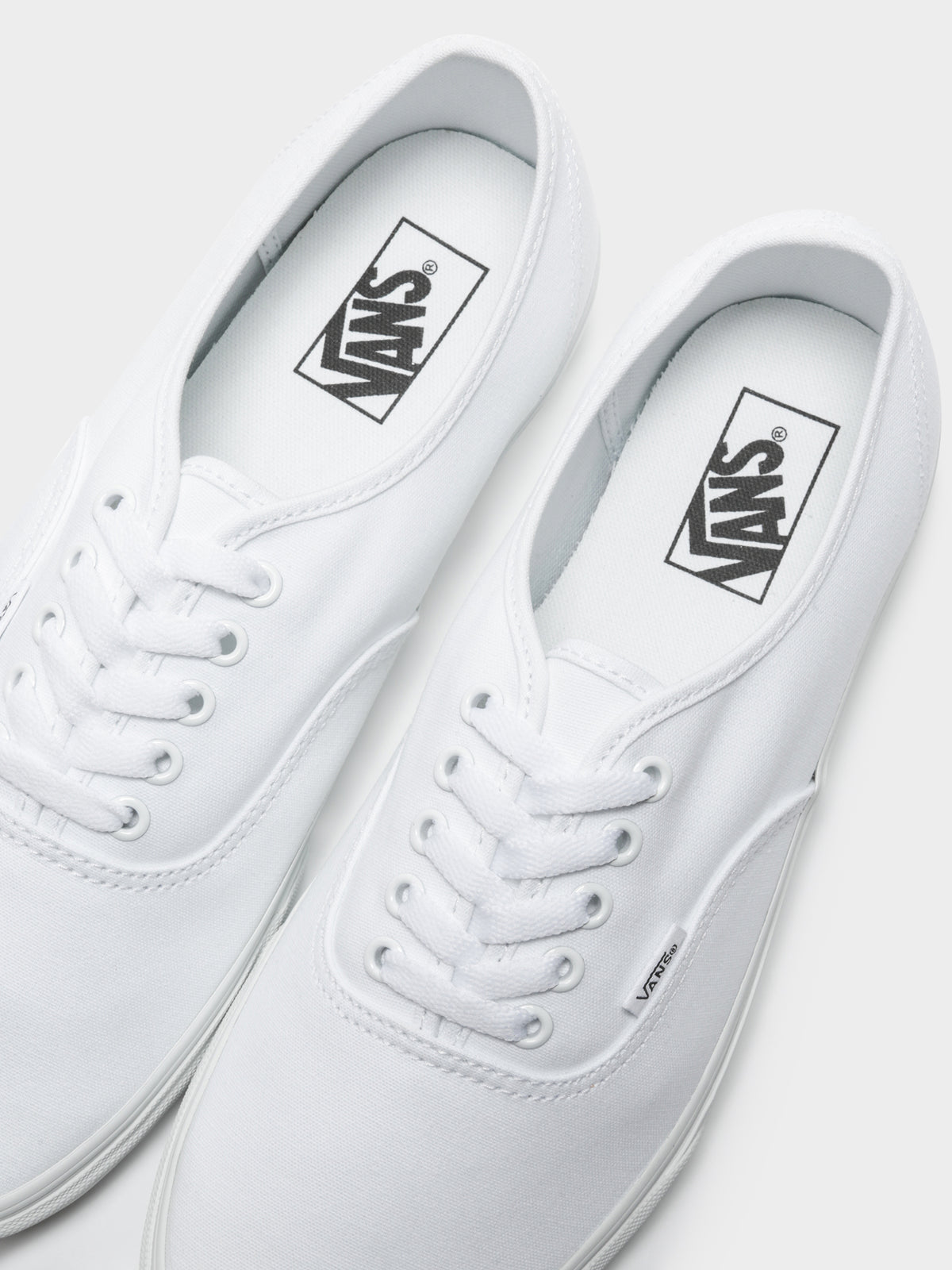 Unisex Authentic Sneakers in White