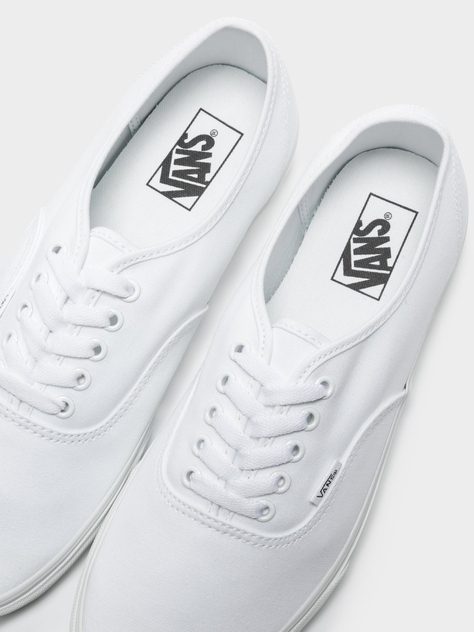 Vans Unisex Authentic Sneakers White Glue Store