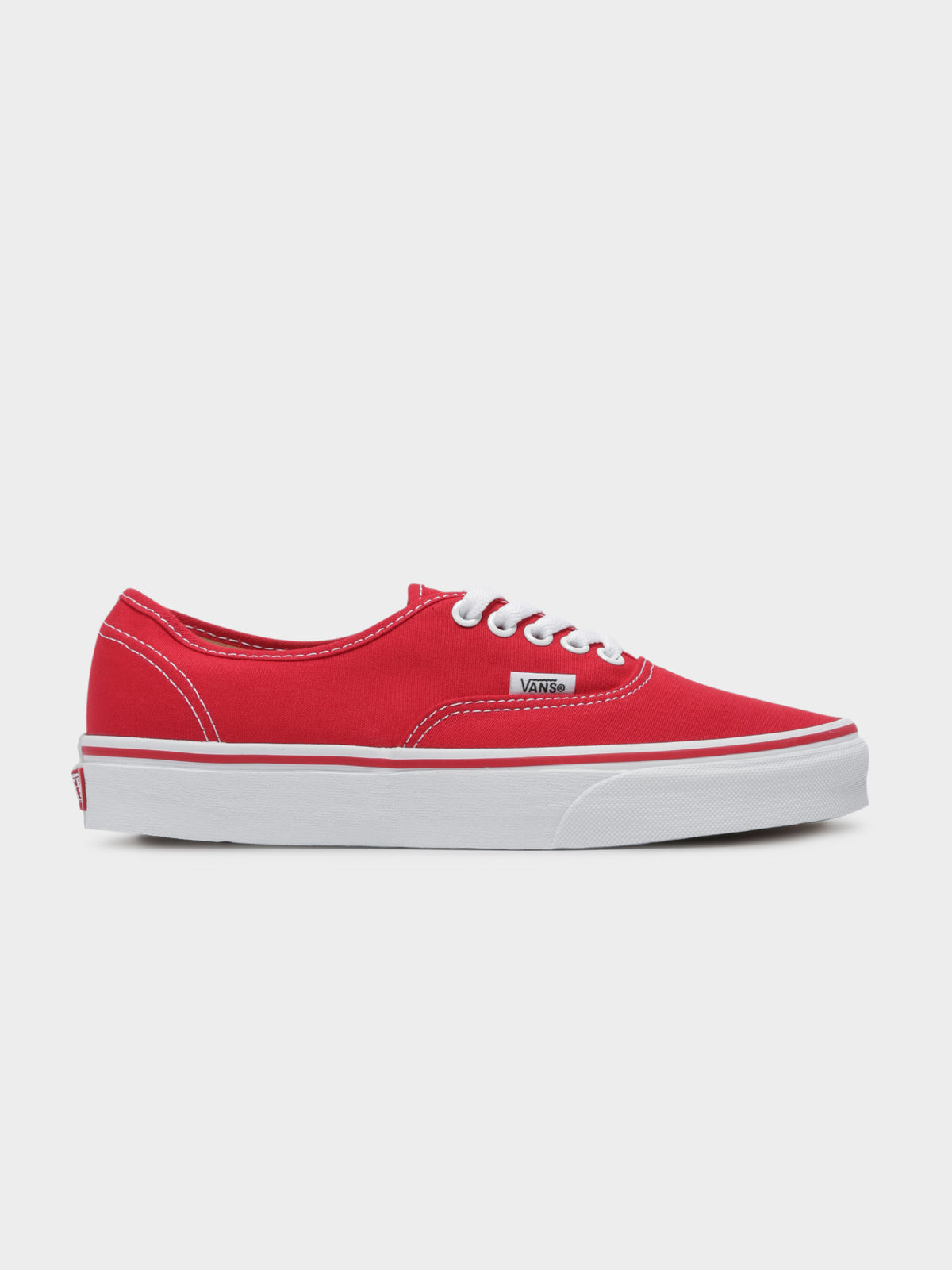 Unisex Authentic Sneakers in Red