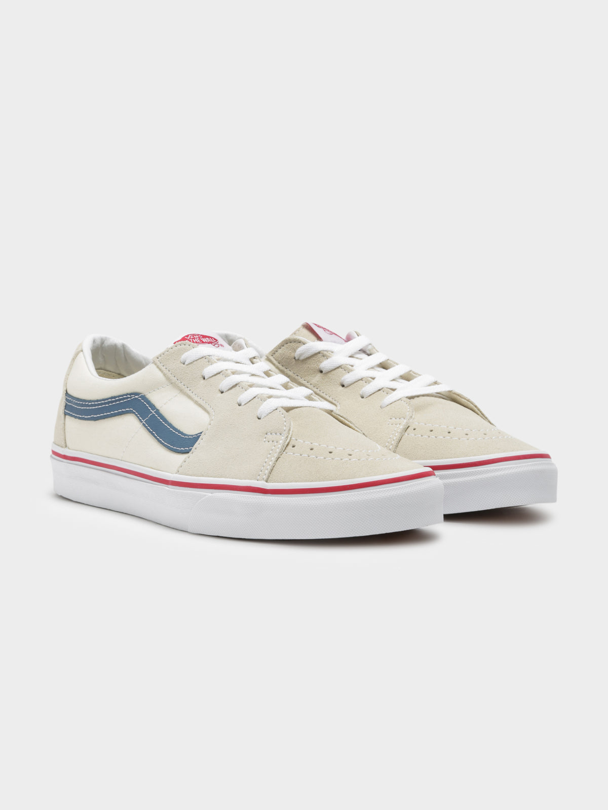 Vans Unisex Sk8-Low Classic Sneaker | White