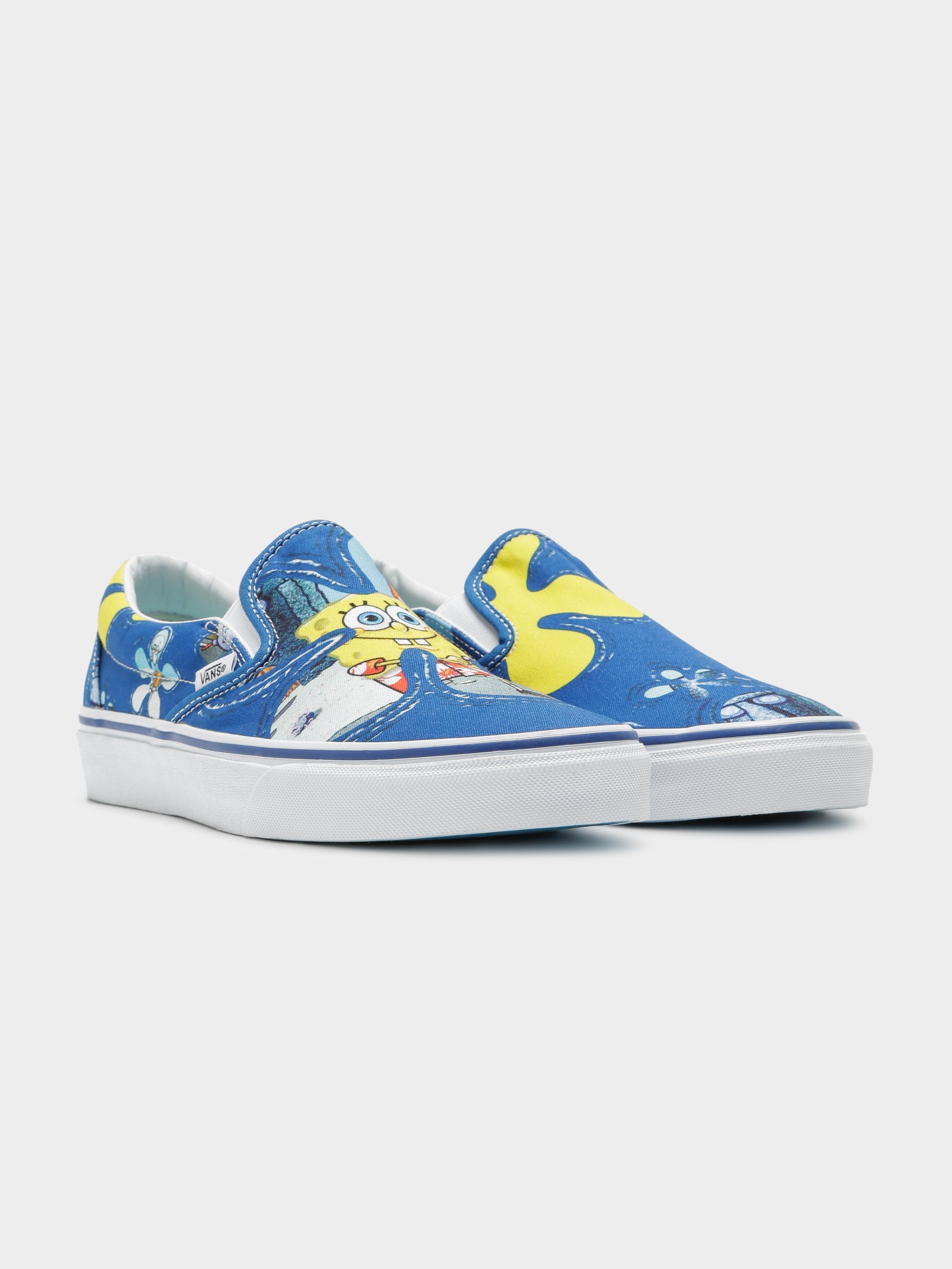 Unisex Classic Slip-On SpongeBob Sneakers