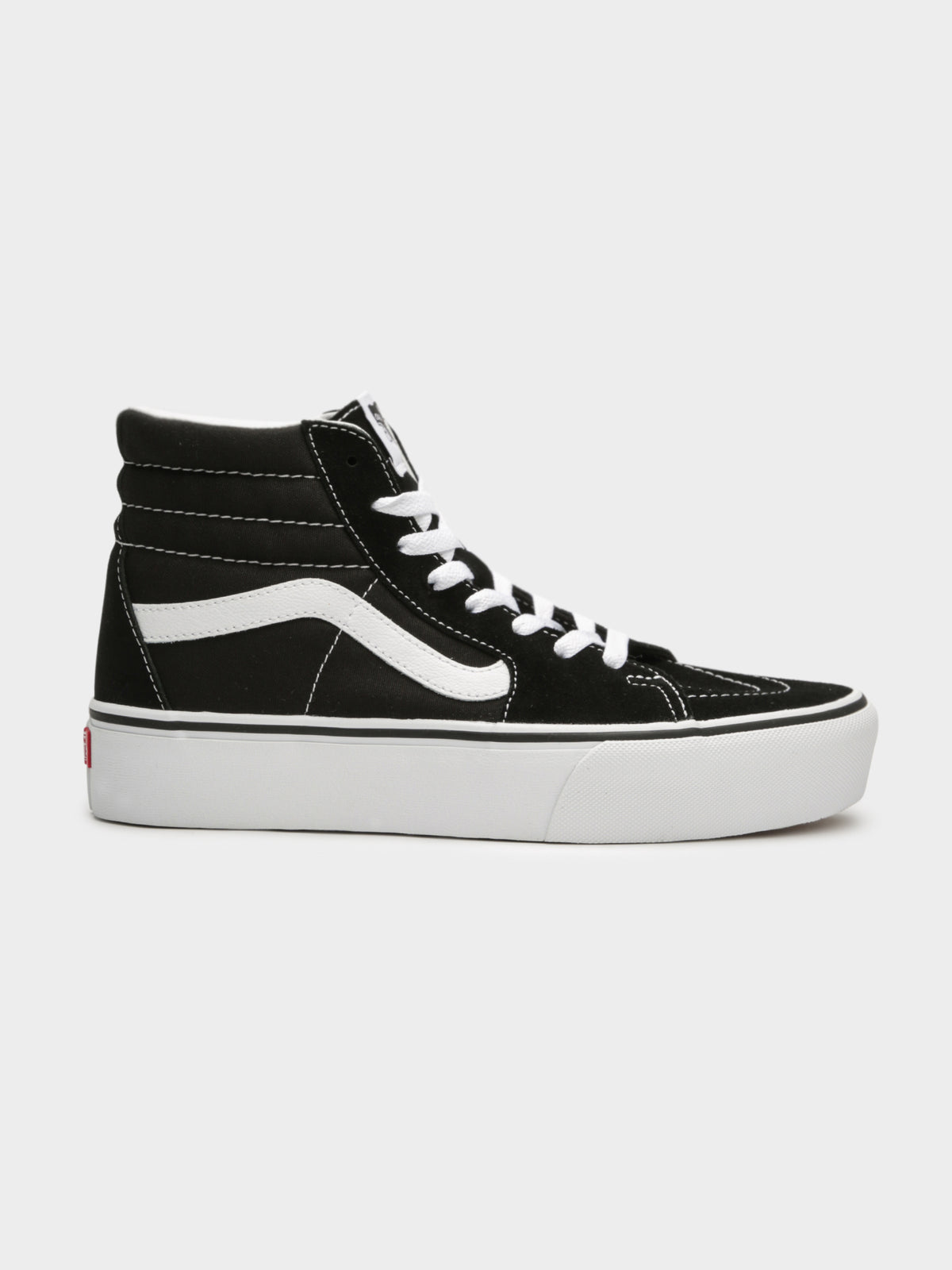 Vans Unisex SK8 Hi-Rise Platform Sneakers | Black/White