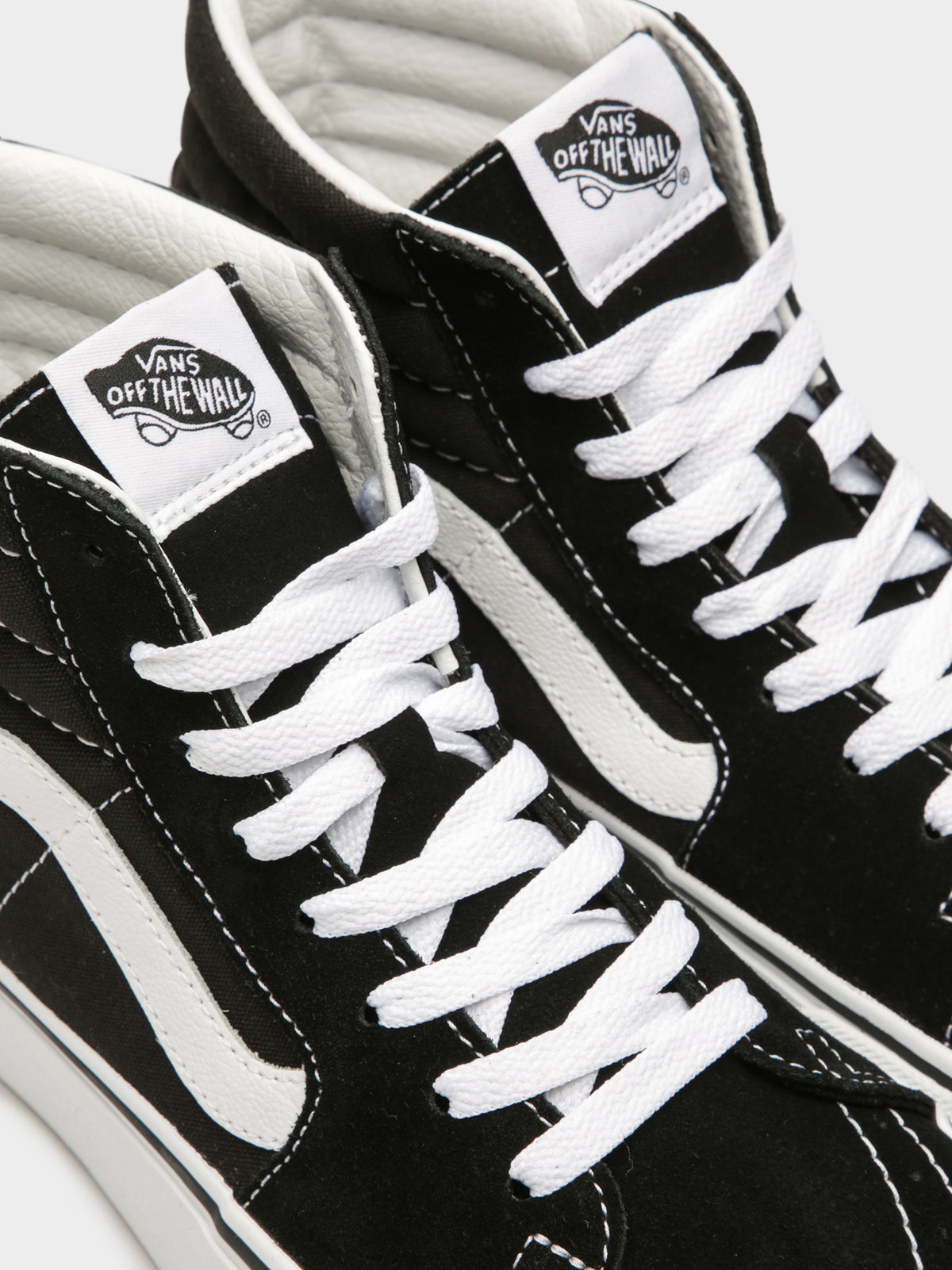 Vans Unisex SK8 Hi-Rise Platform Sneakers | Black/White