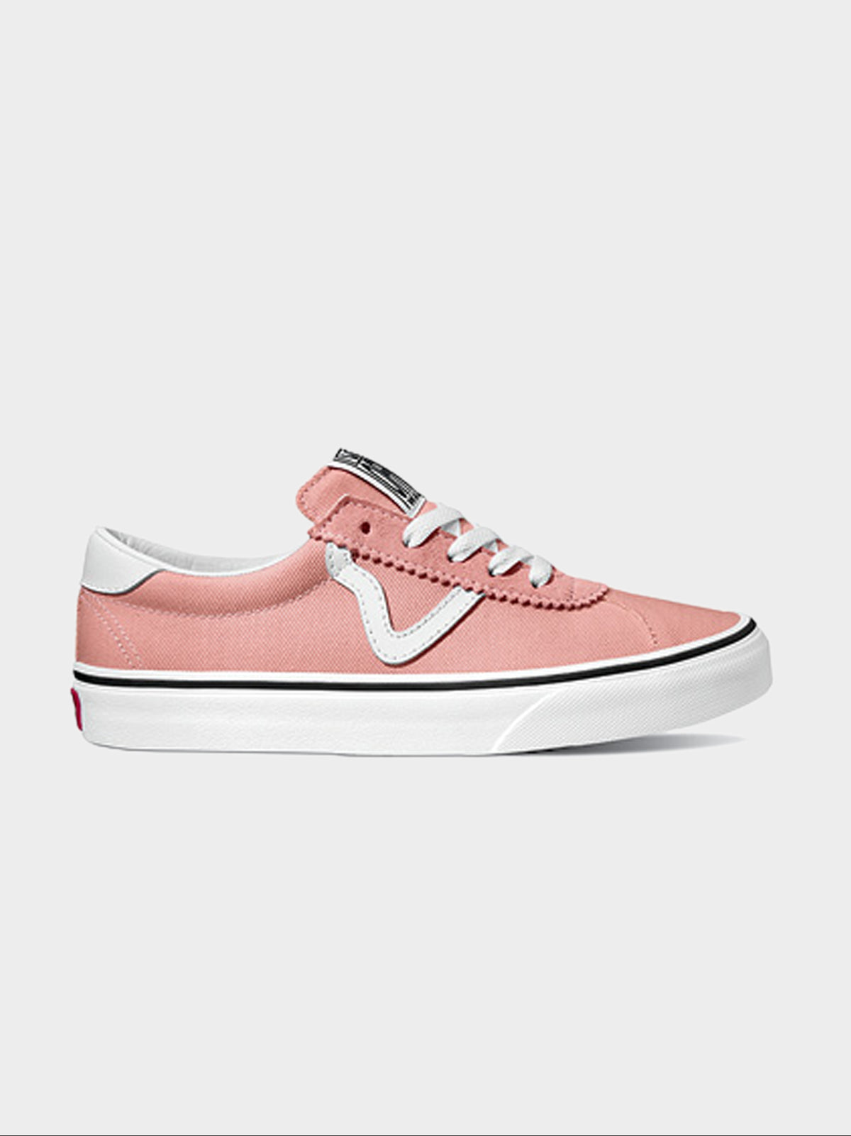 Womens Sport Denim Sneakers in Pink &amp; True White