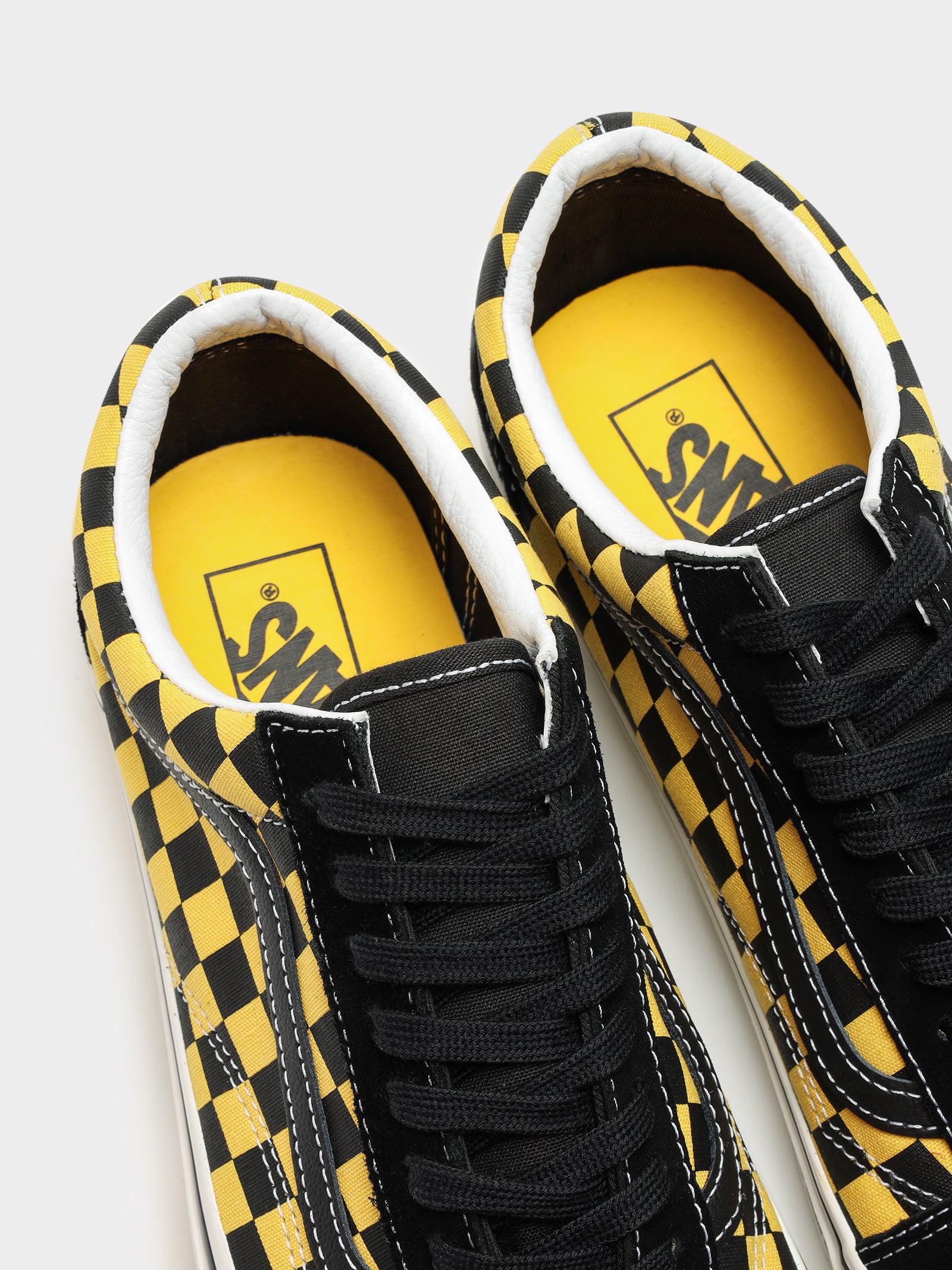 Vans Sneakers Vans Shoes Checkered Yellow Vans Yellow Checkered