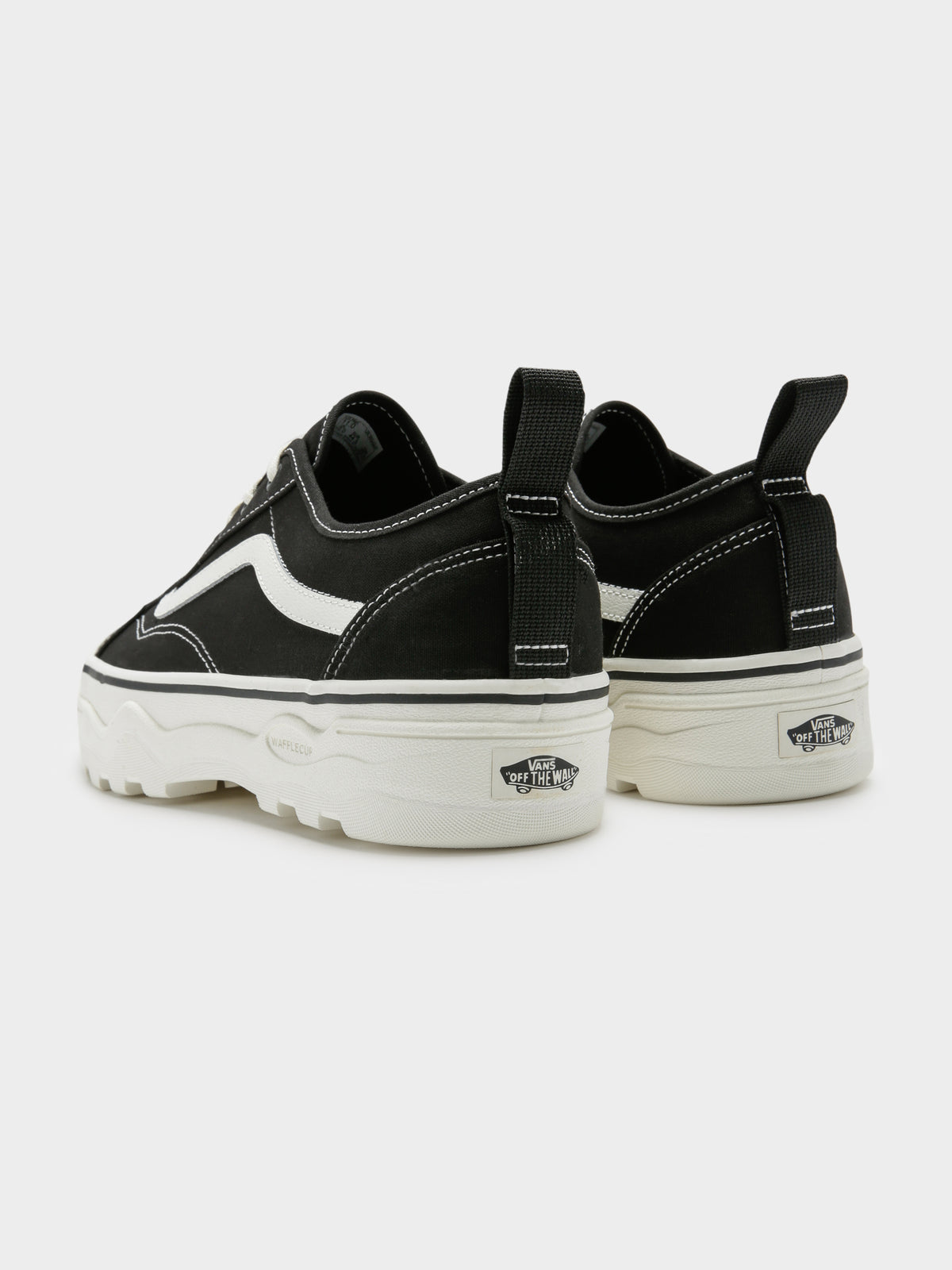 Unisex Sentry Old Skool Sneakers in Black