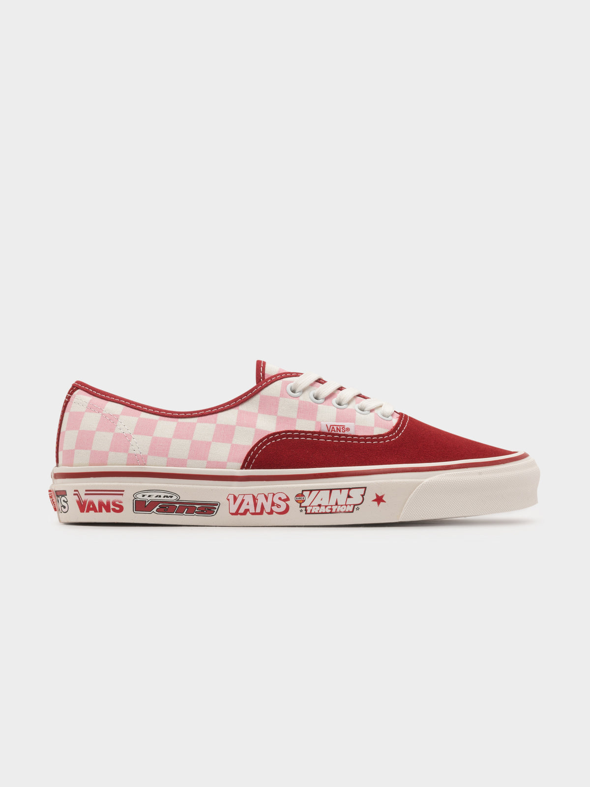 Unisex Authentic 44 DX Anaheim Sneakers in Chili Pepper
