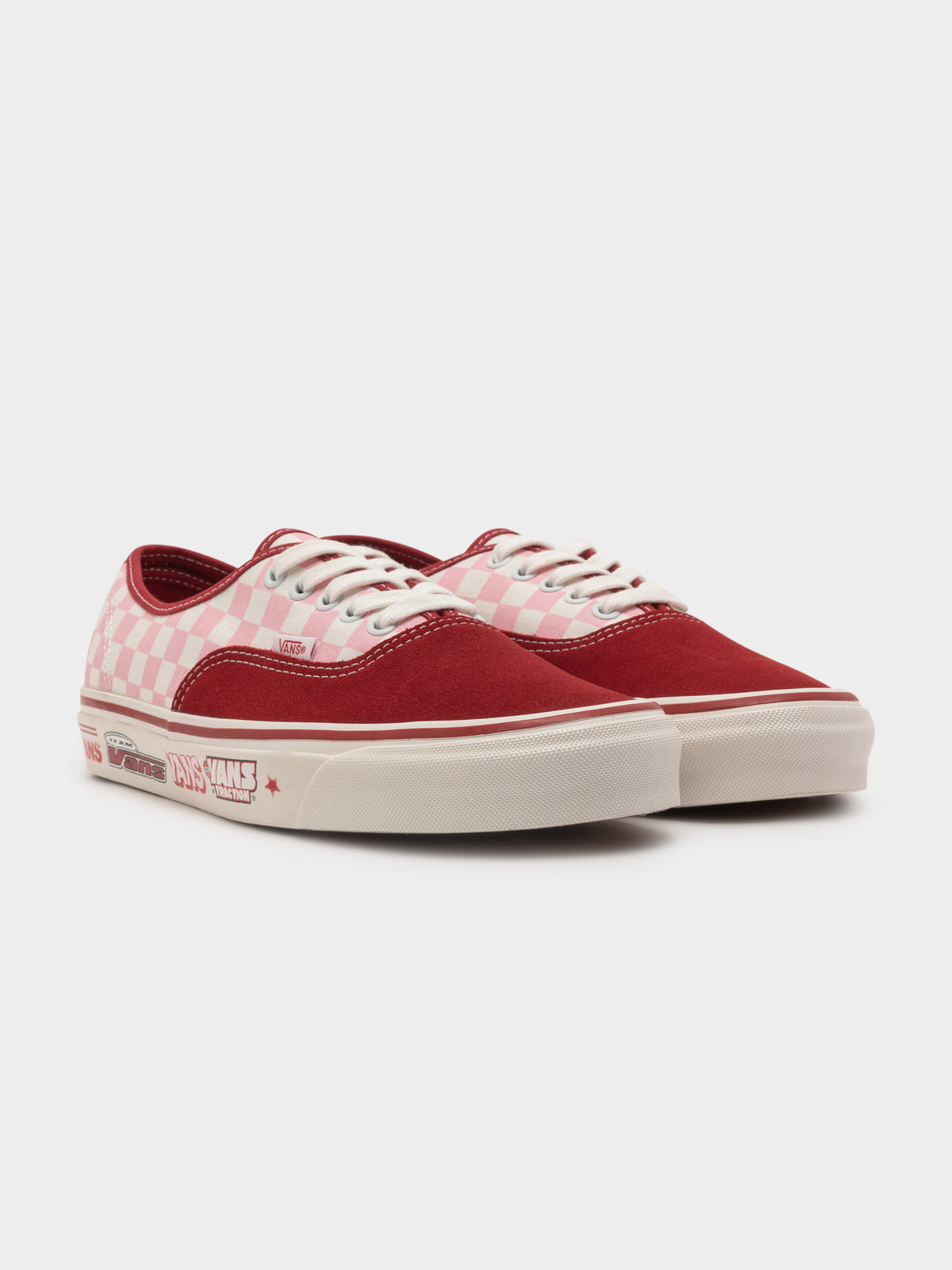 Unisex Authentic 44 DX Anaheim Sneakers in Chili Pepper