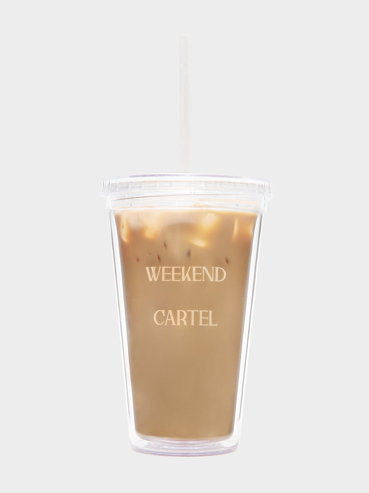 Weekend Cartel Reusable Iced Drink Tumbler &amp; Straw