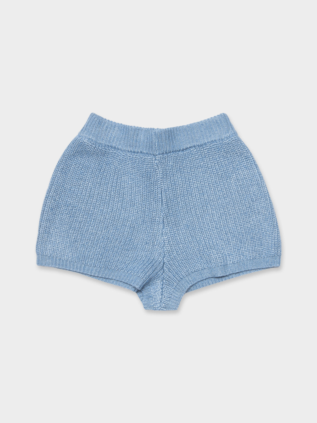 Maya Knit Shorts in Blue