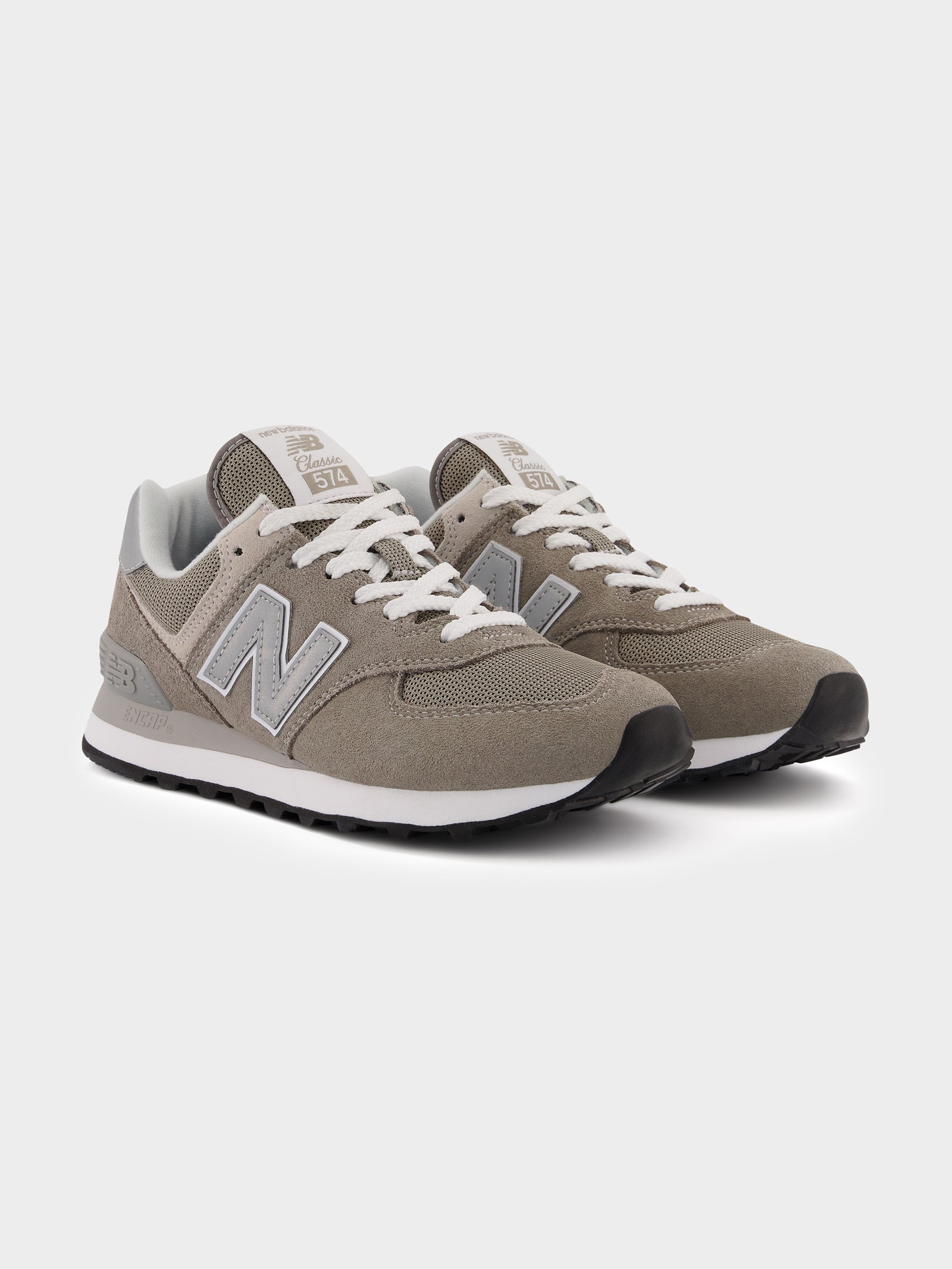 New Balance Womens 574 Sneakers Grey Glue Store - Main Image