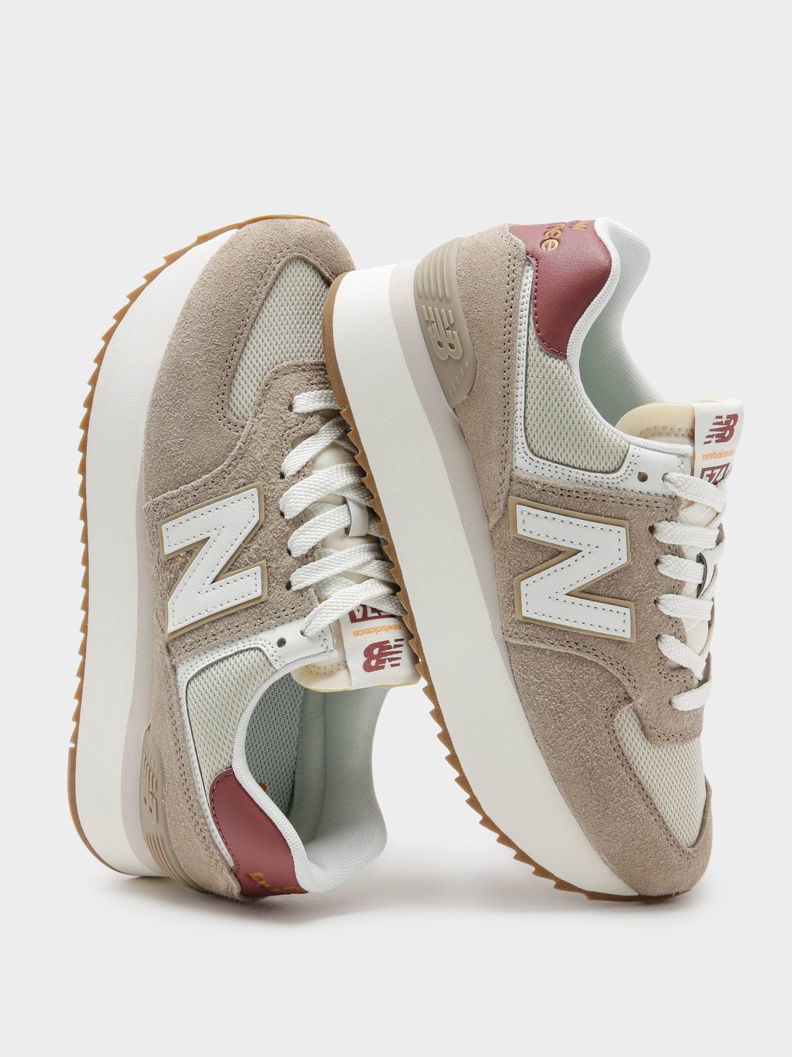 Sepatu Sneakers Newbalance Com Pink Balance 574 Sneakers New
