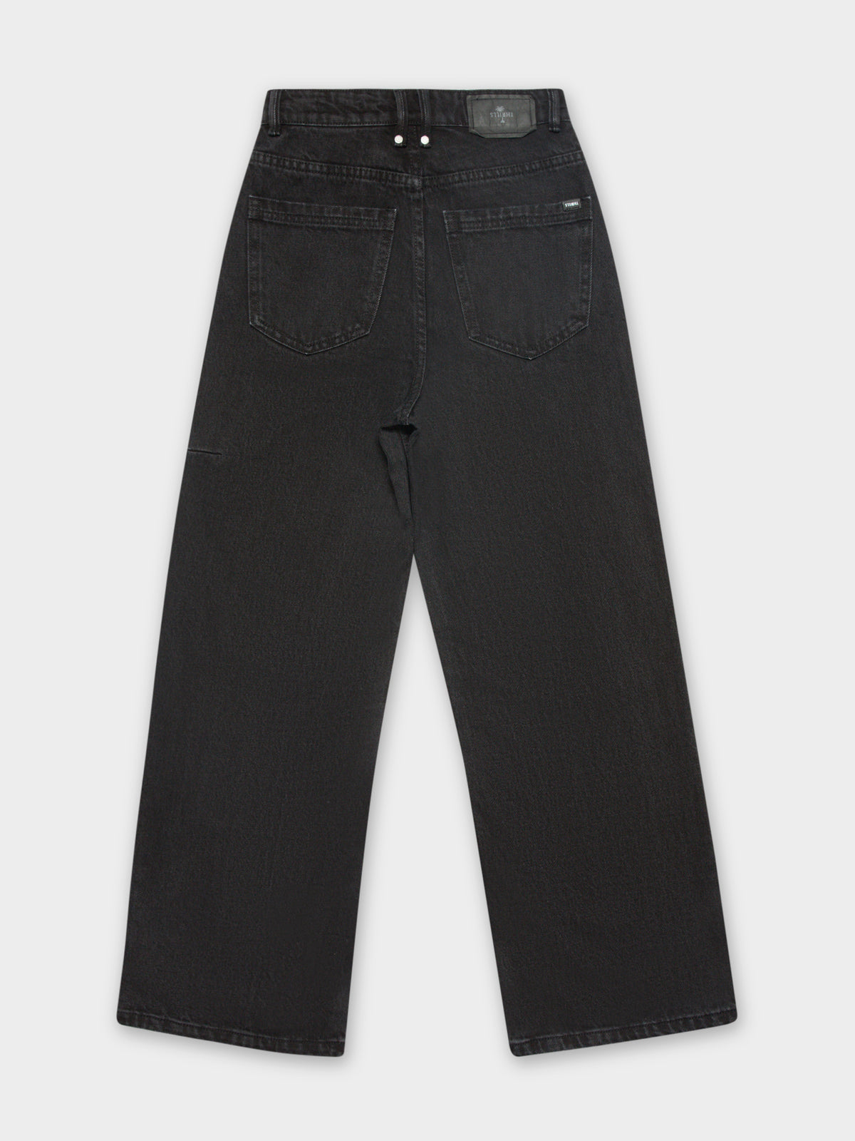 Holly Jeans in Aged Black