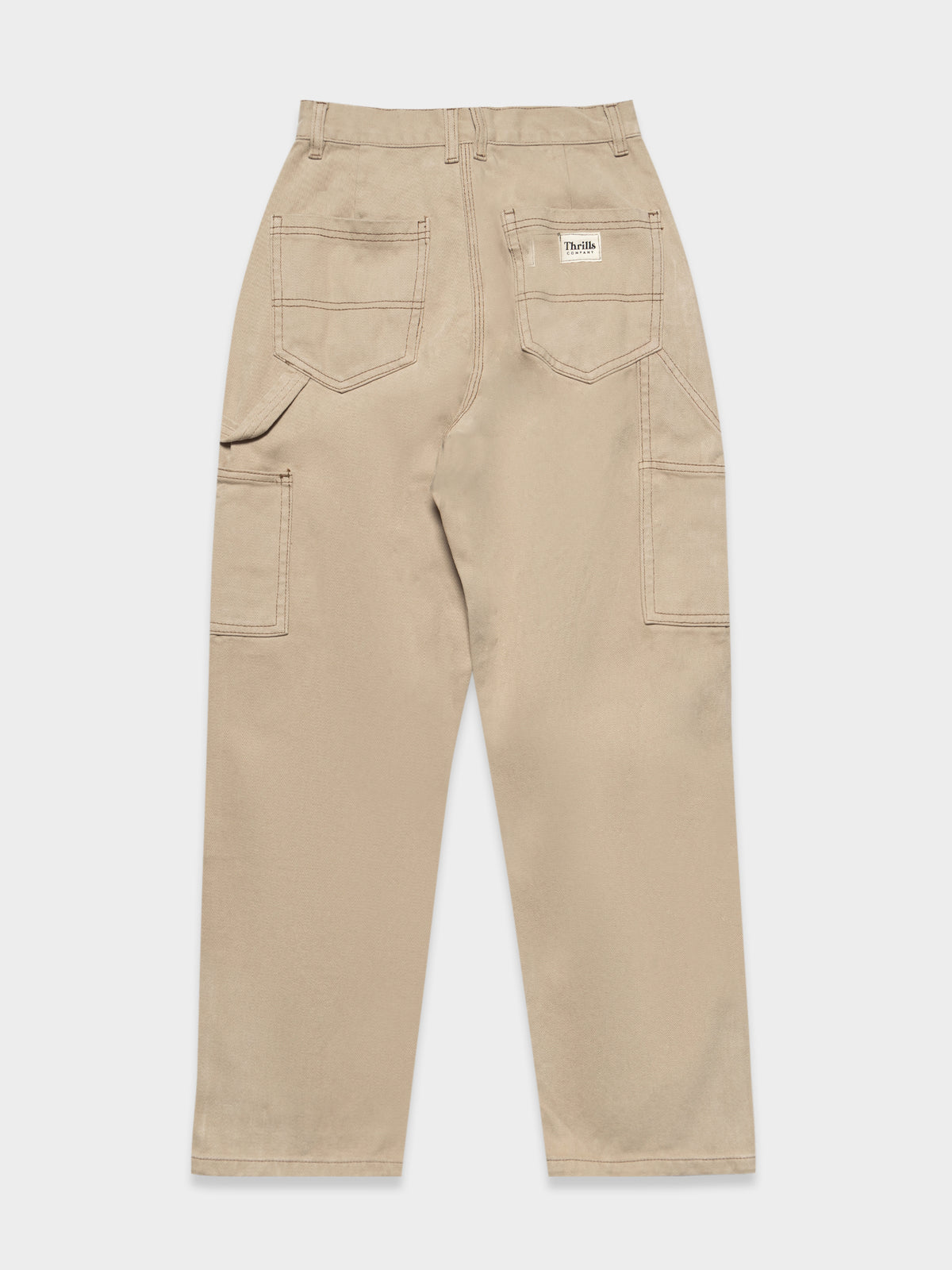 Carpenter Drill Pants in Aged Tan