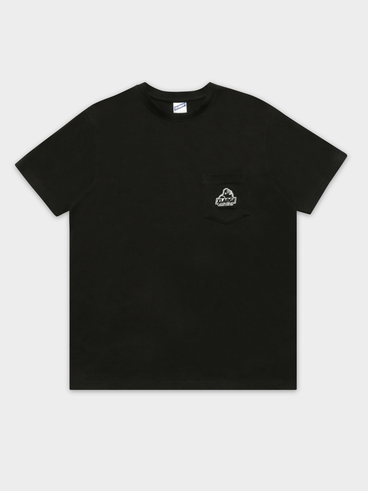 91 Slanted Pocket T-Shirt in Black